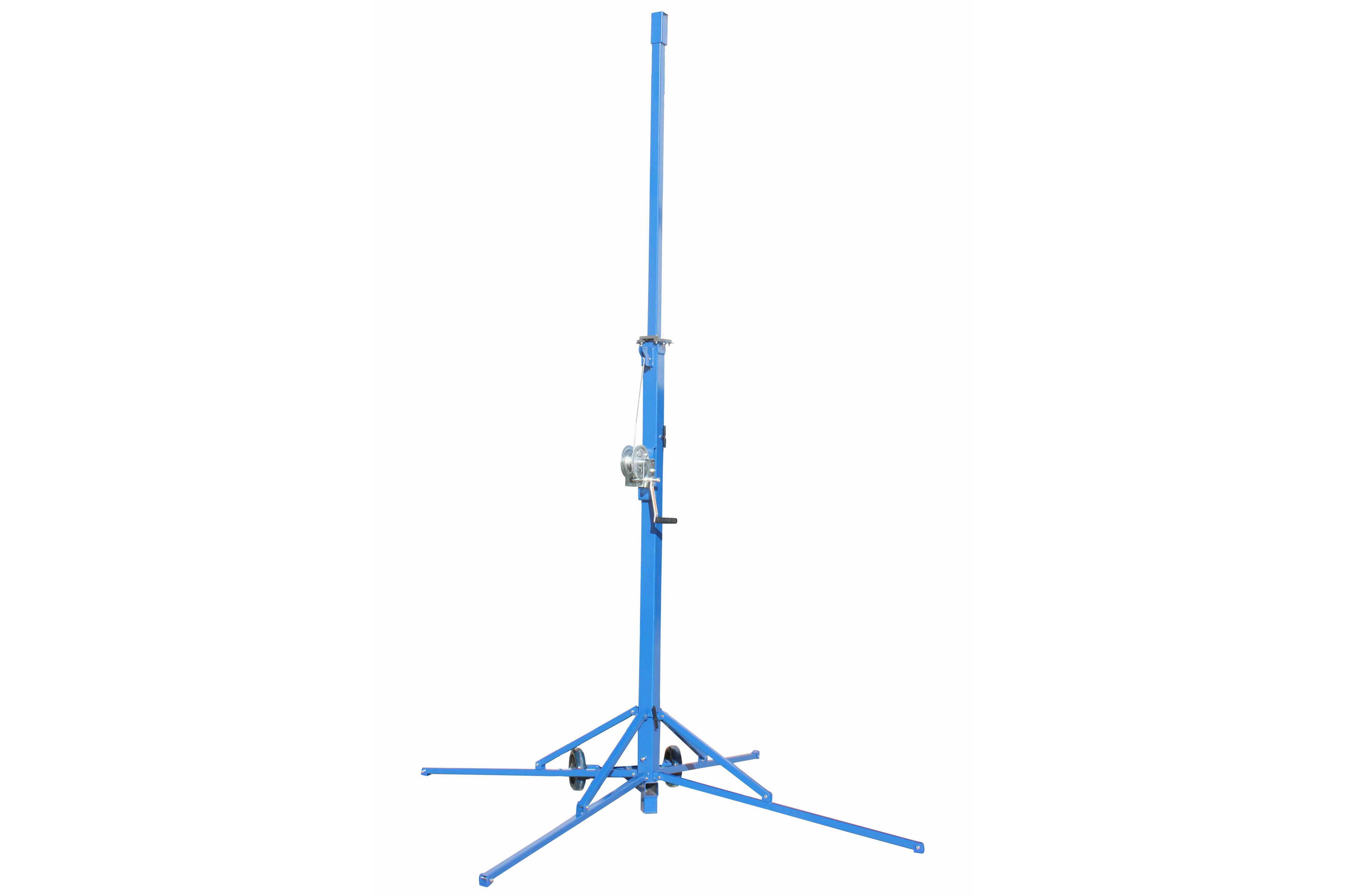 Larson Electronics - Collapsible Alumnum Winched Quadpod - Round ...