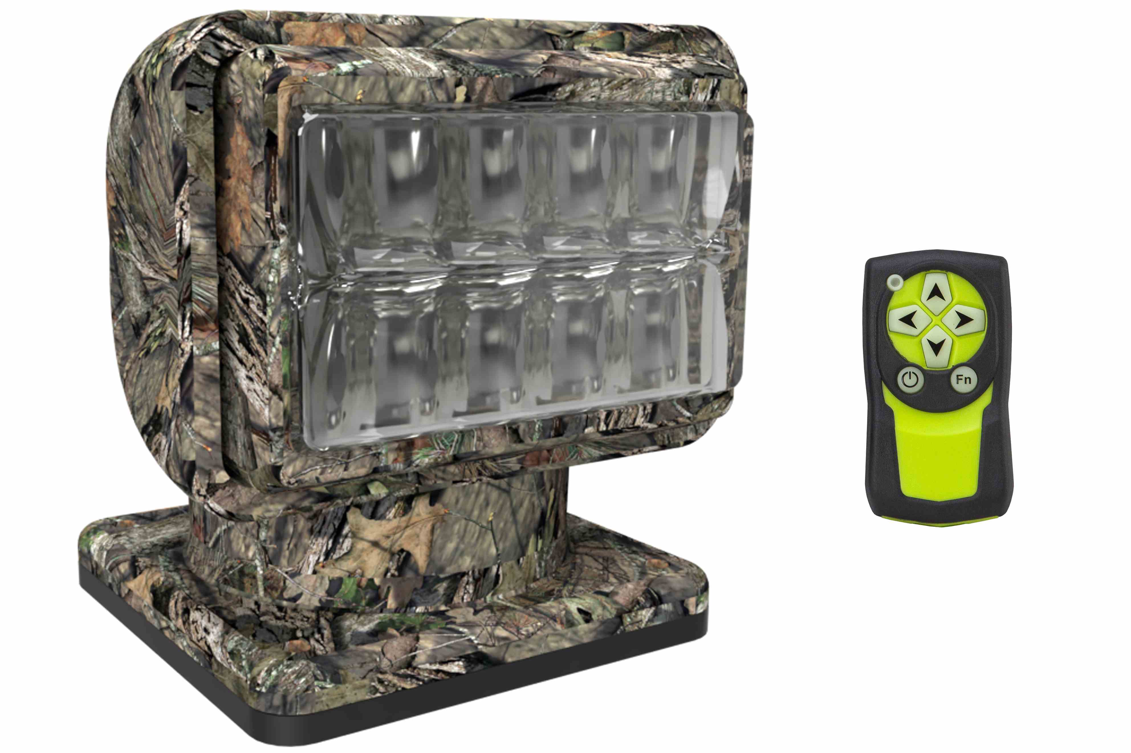 Larson Electronics - Remote Control LED Spotlight - 12-24V DC, 5000 ...