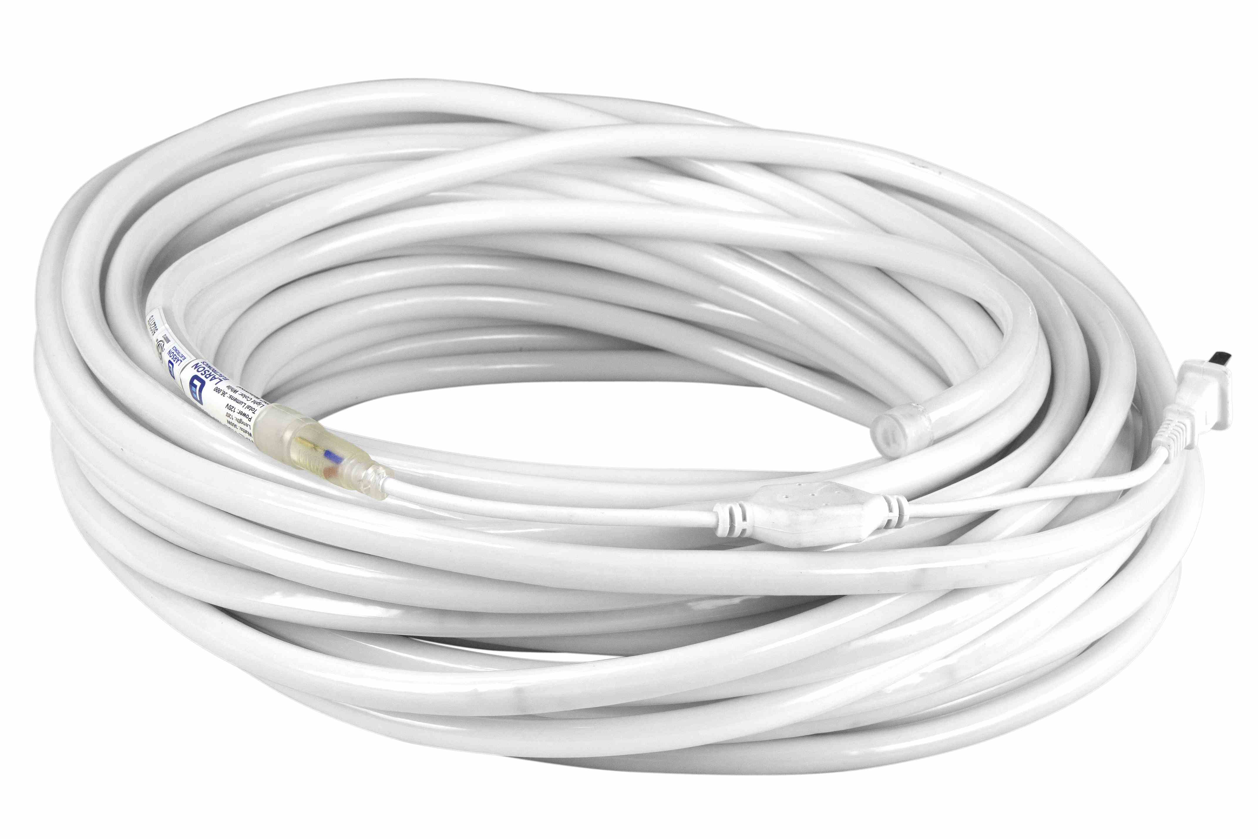 Larson Electronics - 120’ Weatherproof LED Rope Light - 96 Watts - 120 ...