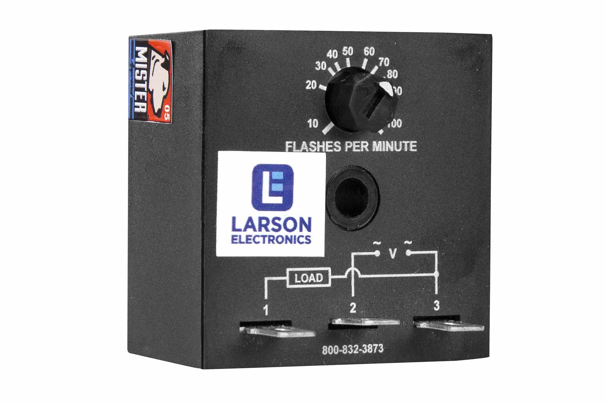 Larson Electronics - Adjustable Strobing Relay - 10 Amps - 24-240VAC ...