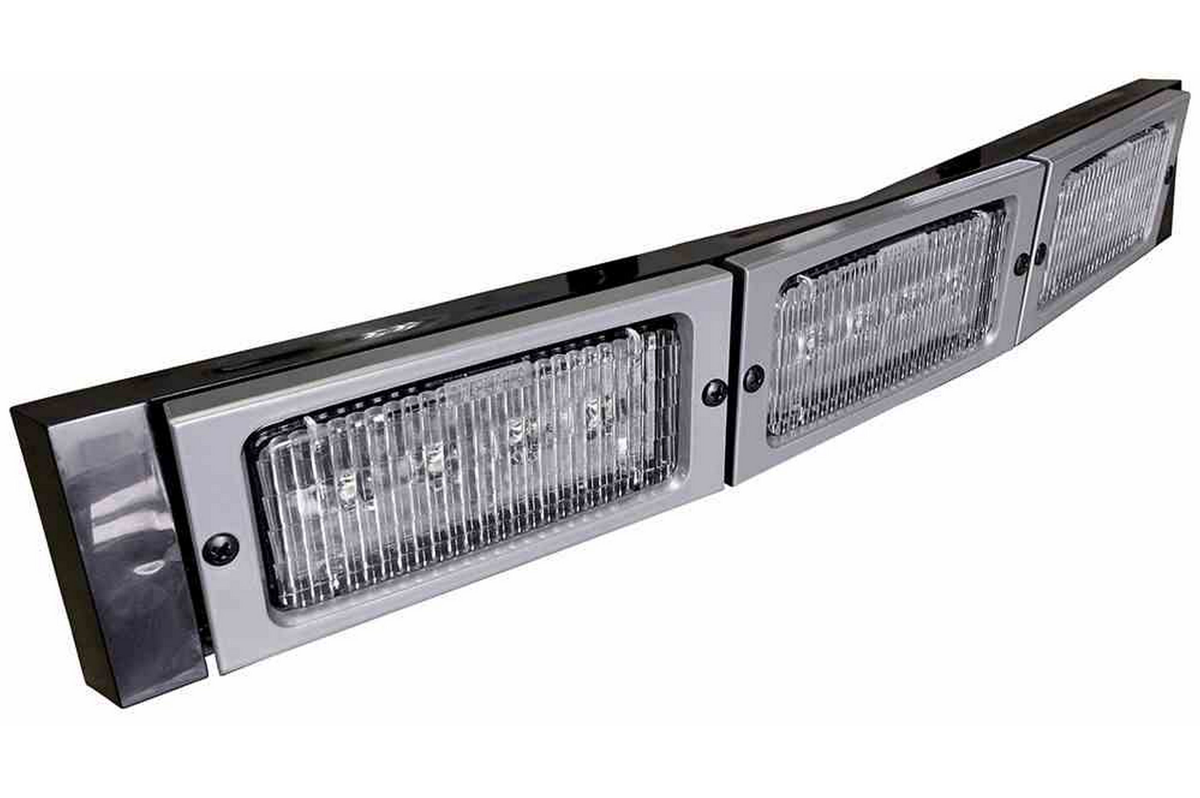 Larson Electronics - 90W LED Hood Lights - 12-24V DC - Flood Beam ...