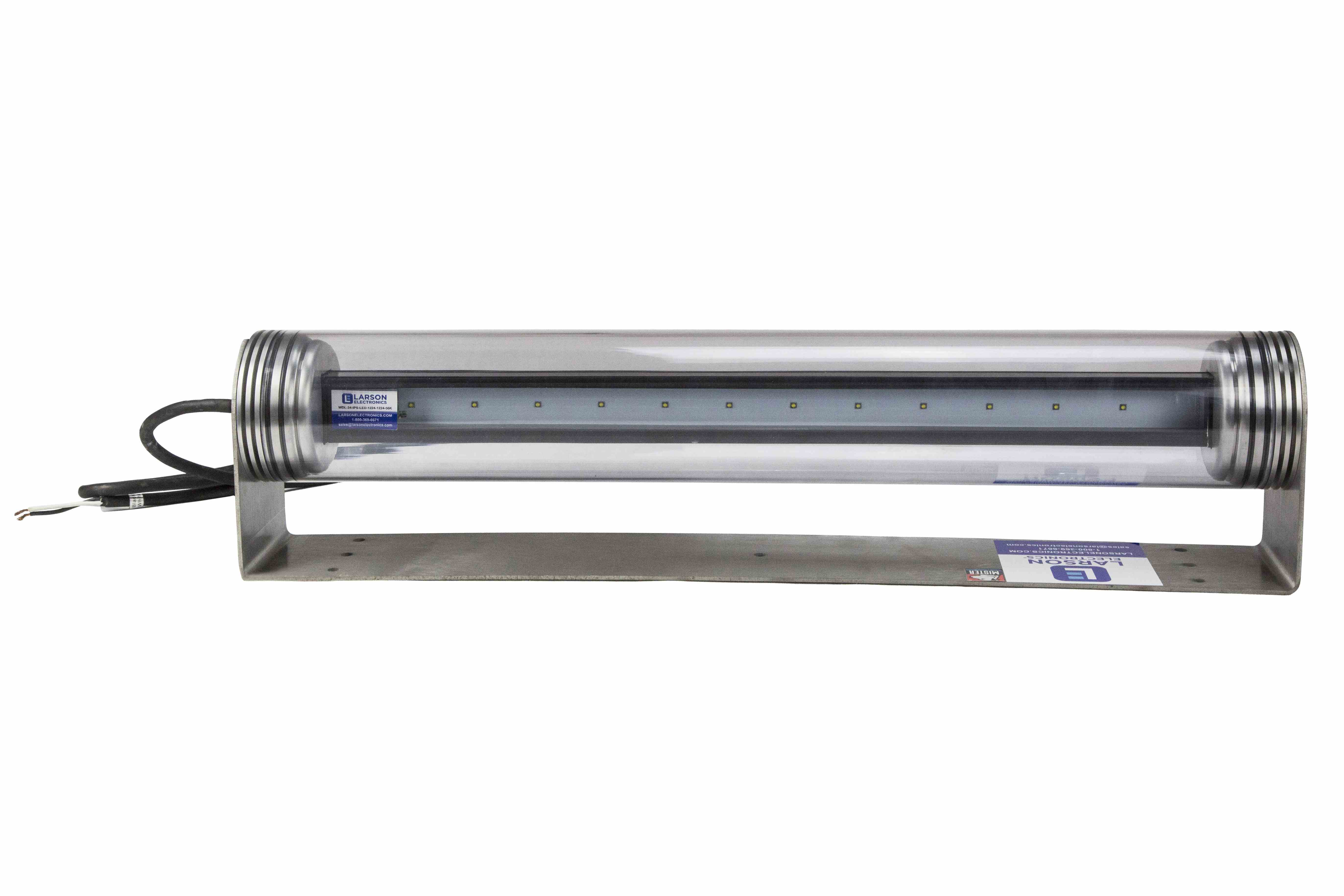 Larson Electronics - 20 Watt LED Machine Vision Light - Adjustable Tube ...