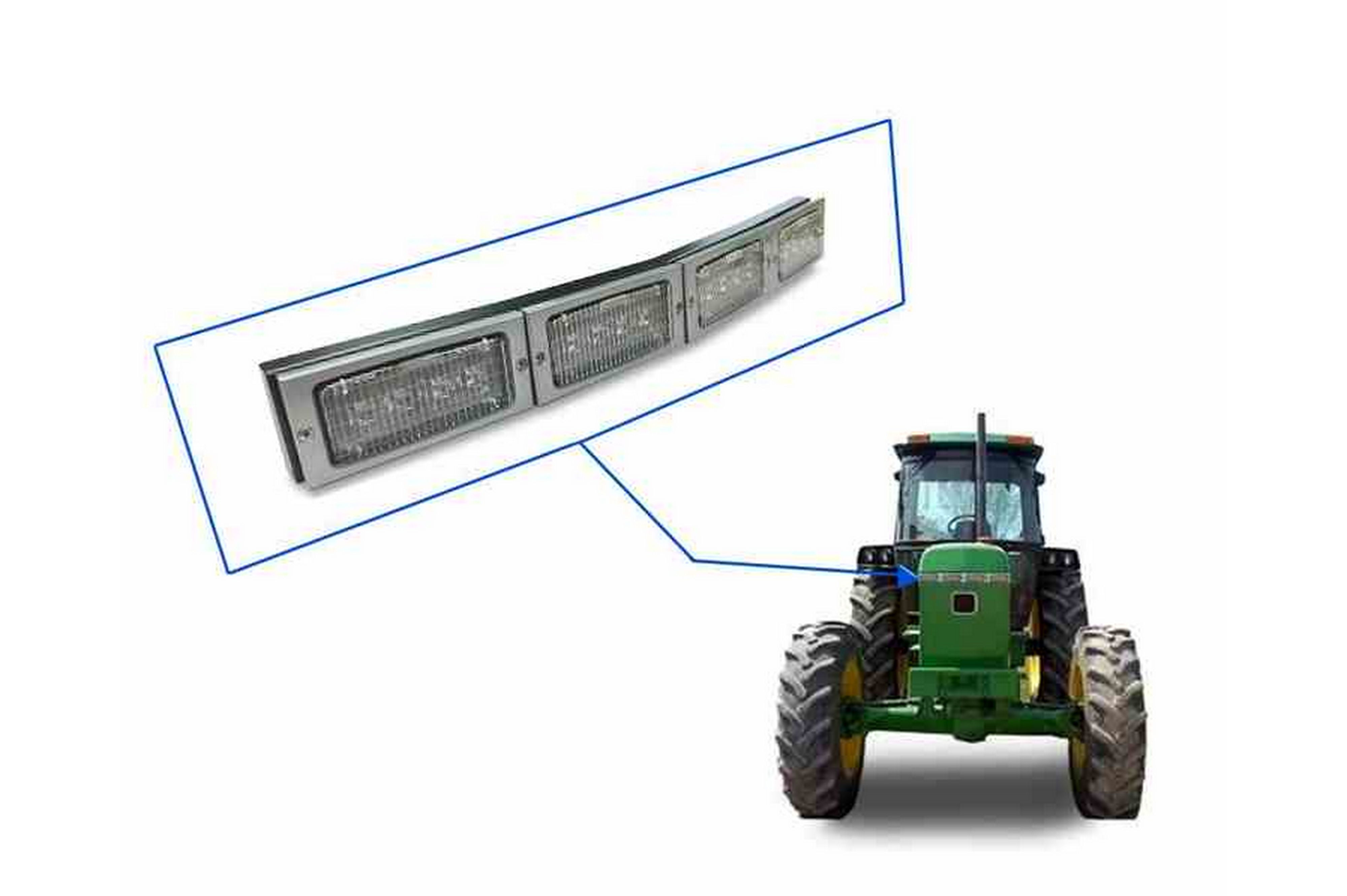 Larson Electronics - 90W LED Hood Lights - 12-24V DC - Flood Beam ...