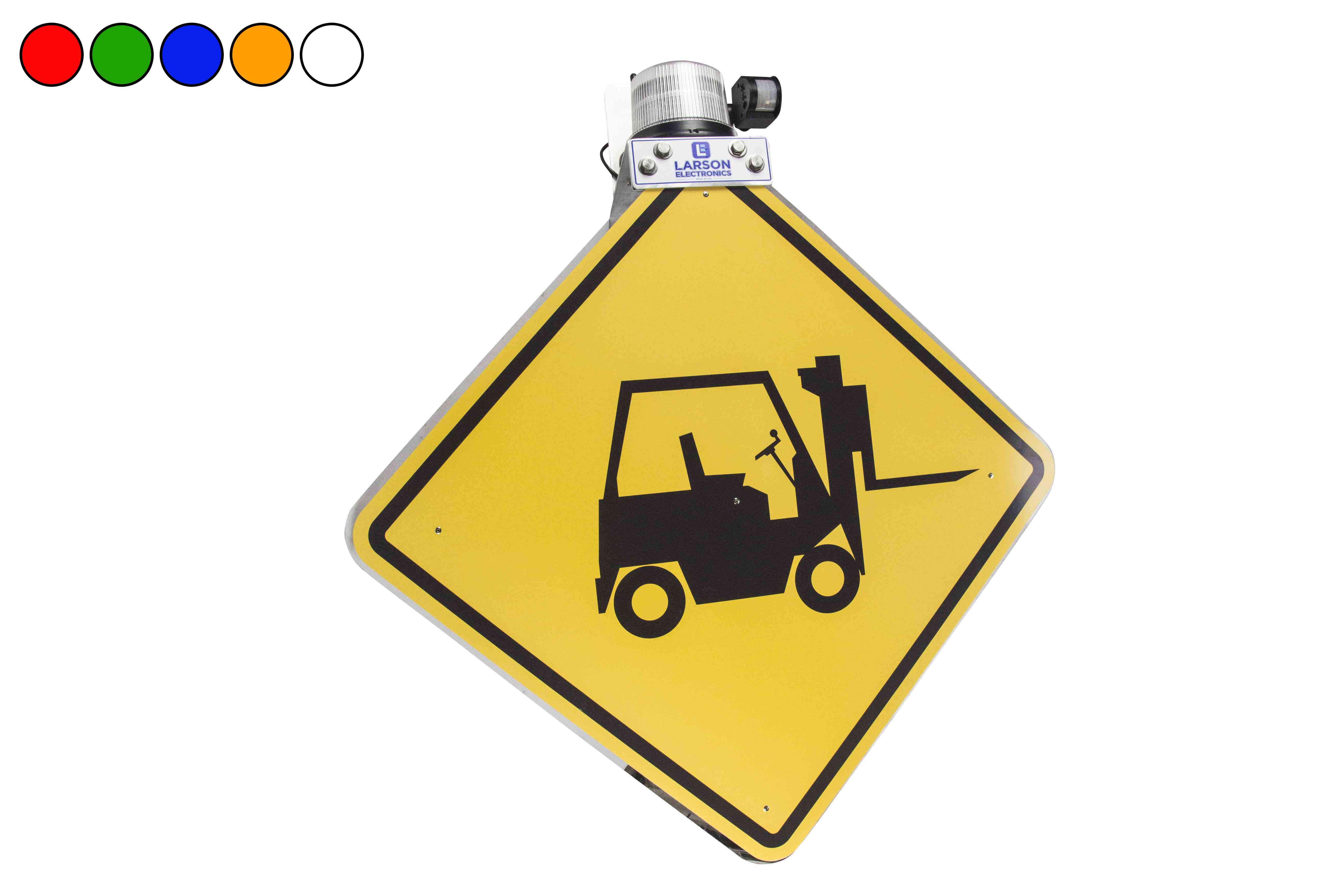 Larson Electronics - Forklift LED Traffic Sign - 24