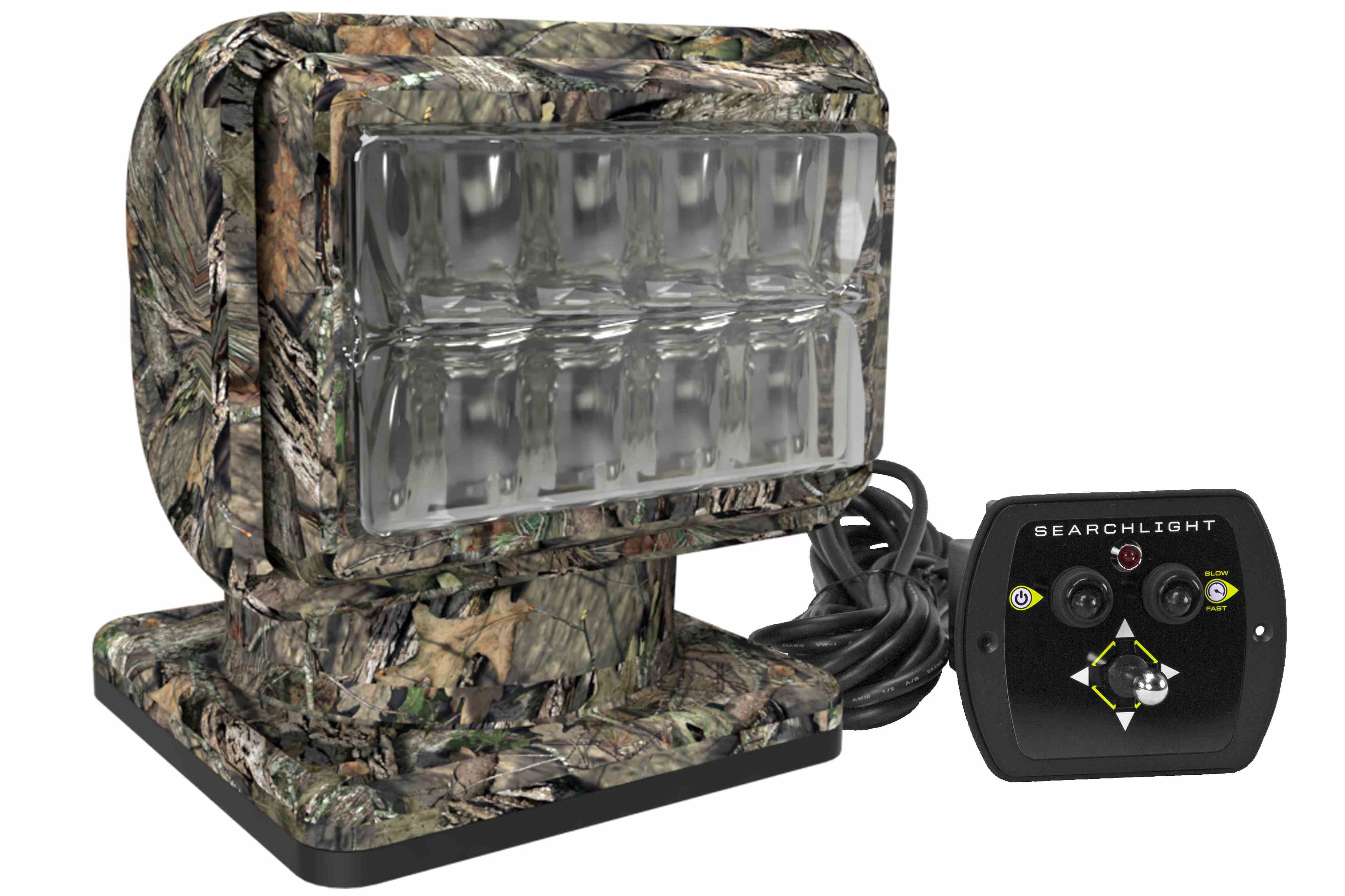 Larson Electronics - Remote Control LED Spotlight - 12-24V DC, 5000 ...