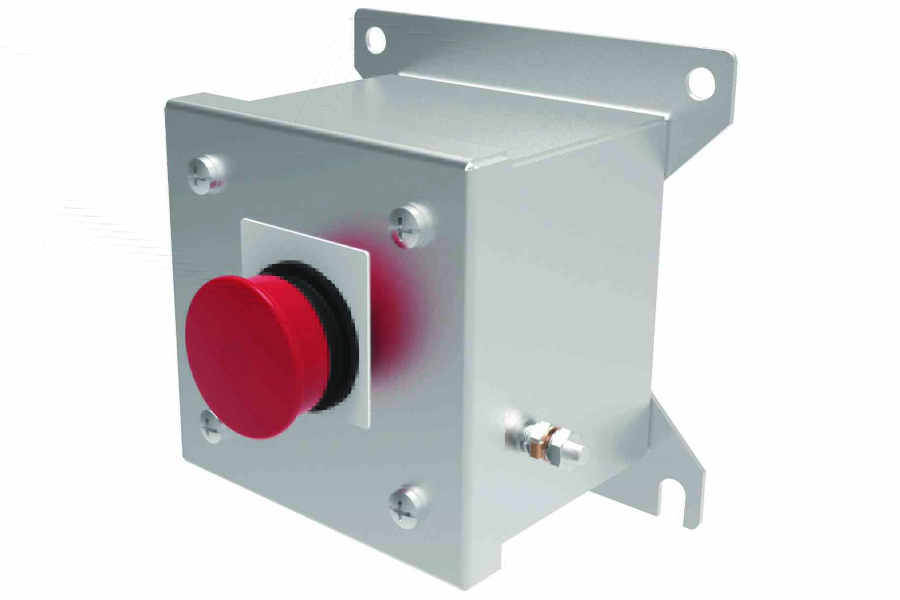 Larson Electronics - 20A Hazardous Location Mushroom Pushbutton - C1D2 ...