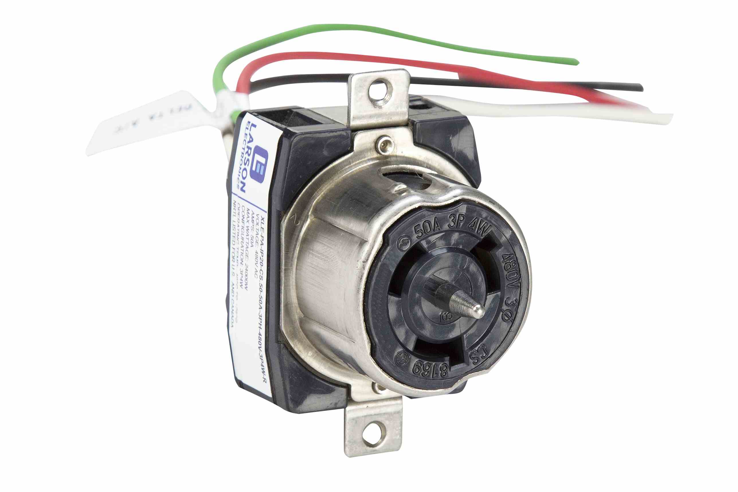 Larson Electronics - California Standard CS8169, Twist-Lock 50-Amp ...