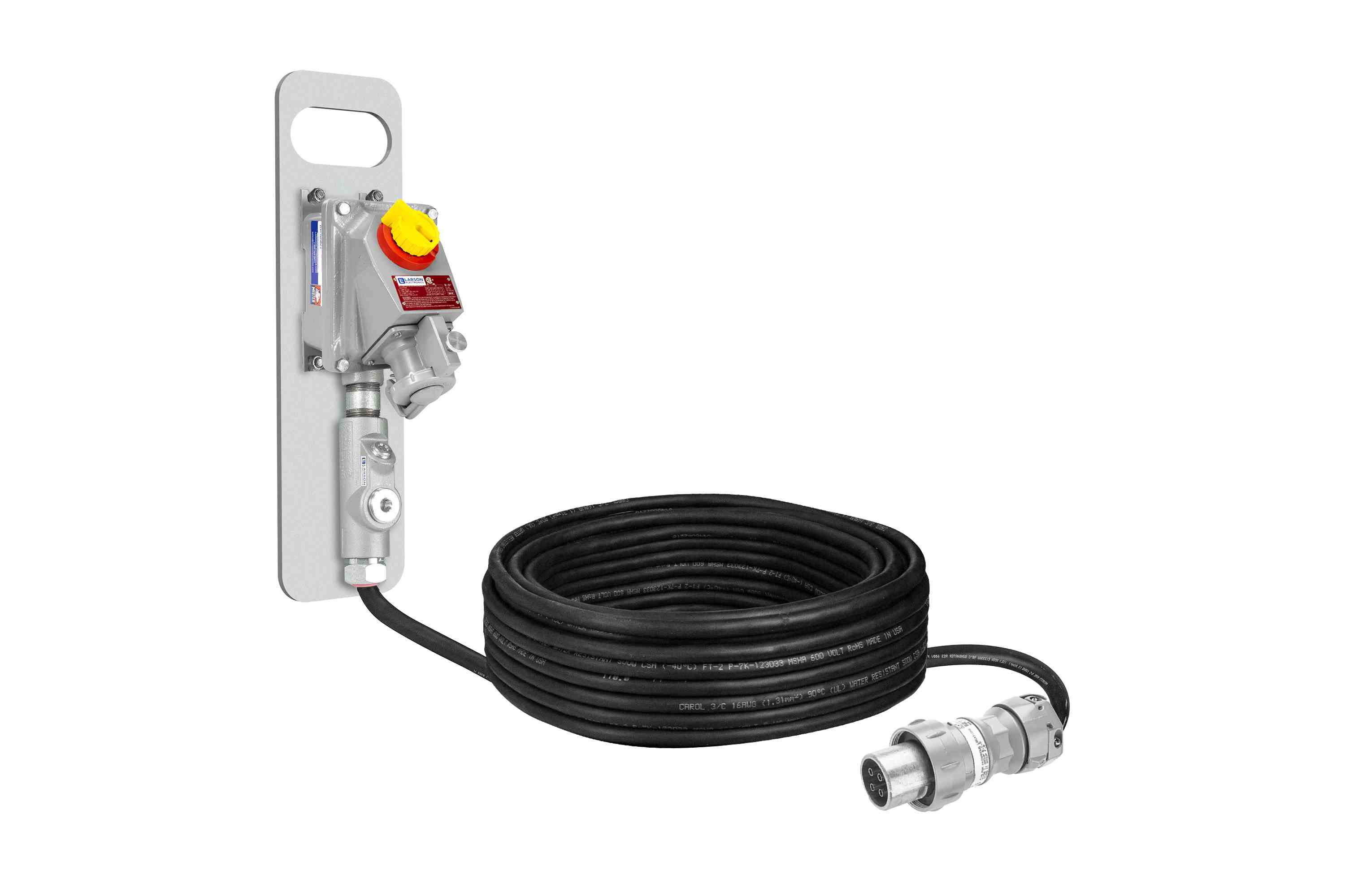 Larson Electronics - 50' 8/4 SOOW Explosion Proof Extension Cord ...