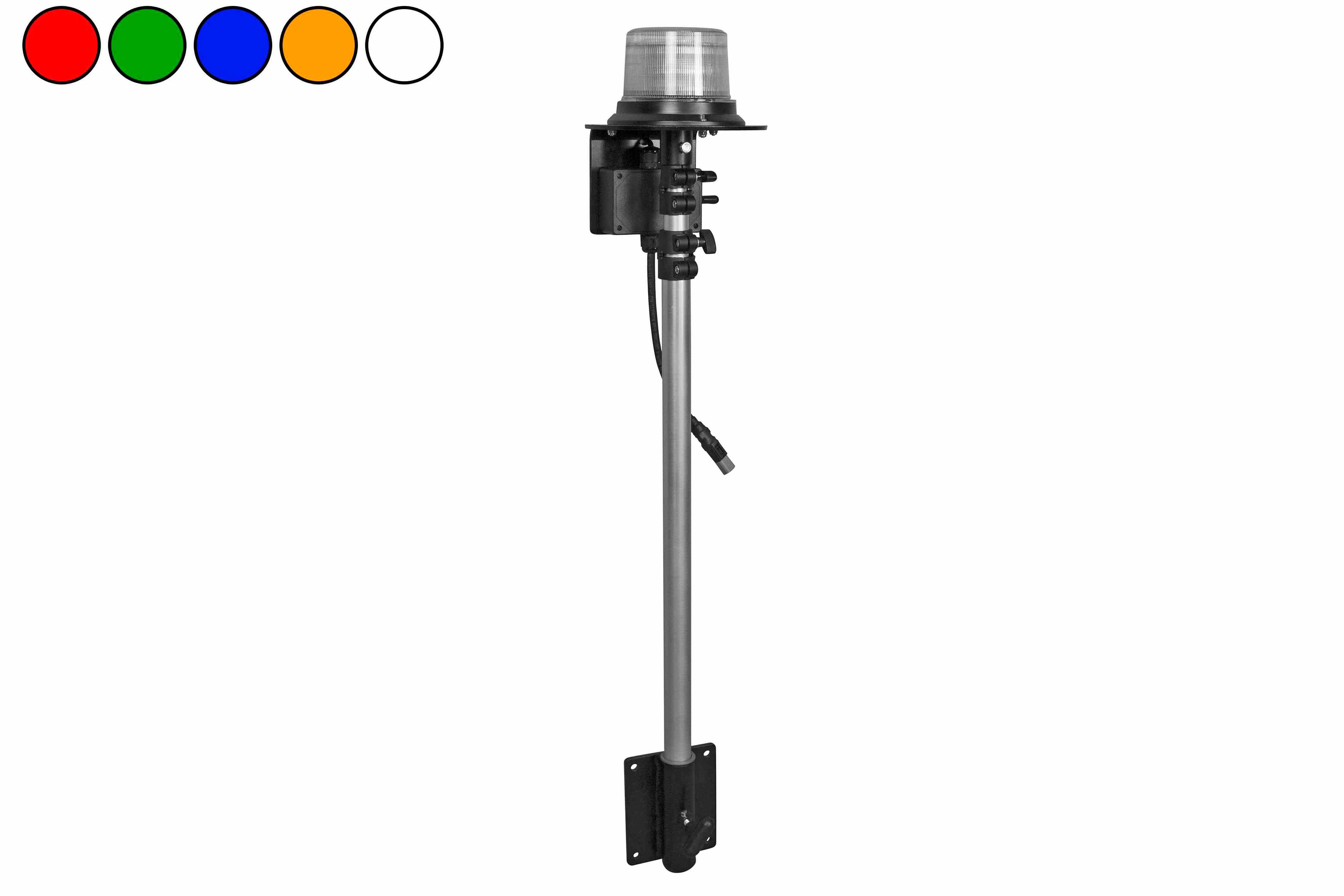 Larson Electronics - 14.4W Pole Mounted Class 1 LED Strobe Light - 1400 ...