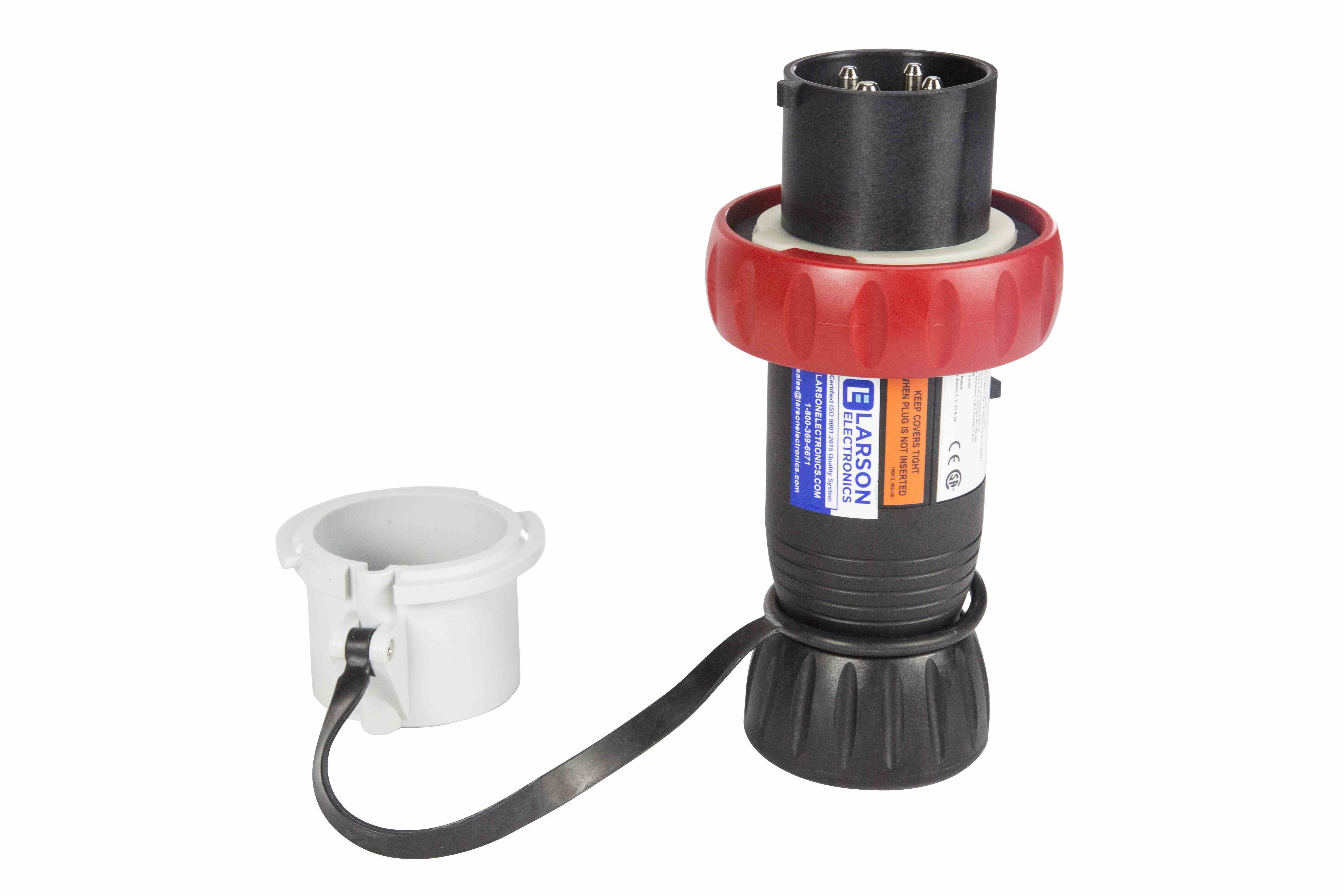 Larson Electronics - Flameproof Plug - 480Y/277 - 125 Amps - 4-pole, 5 ...