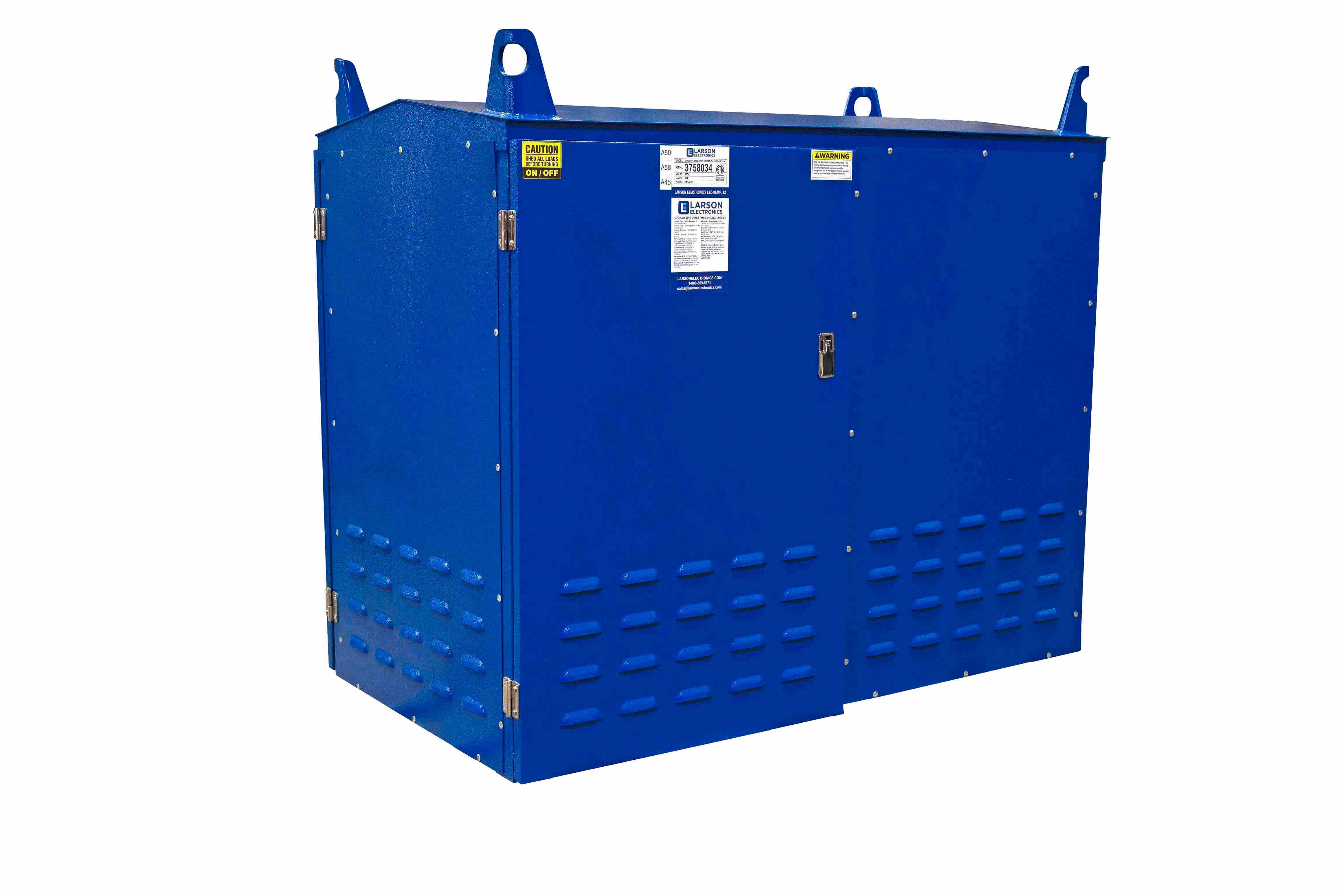 Larson Electronics - 400A Portable I-Line Panel Distribution Generator ...