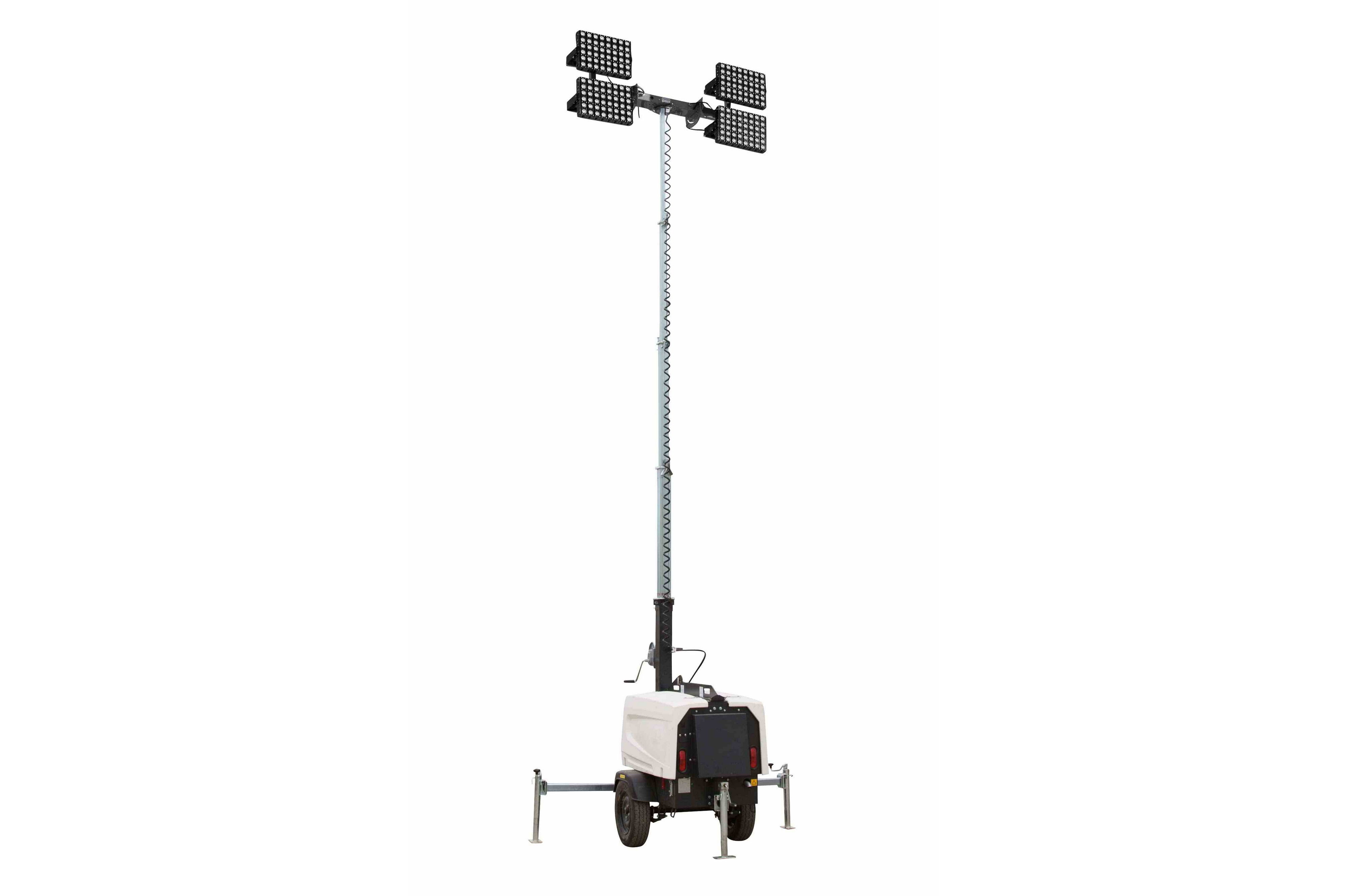 Larson Electronics - 25' Mobile Light Tower with Diesel Engine ...