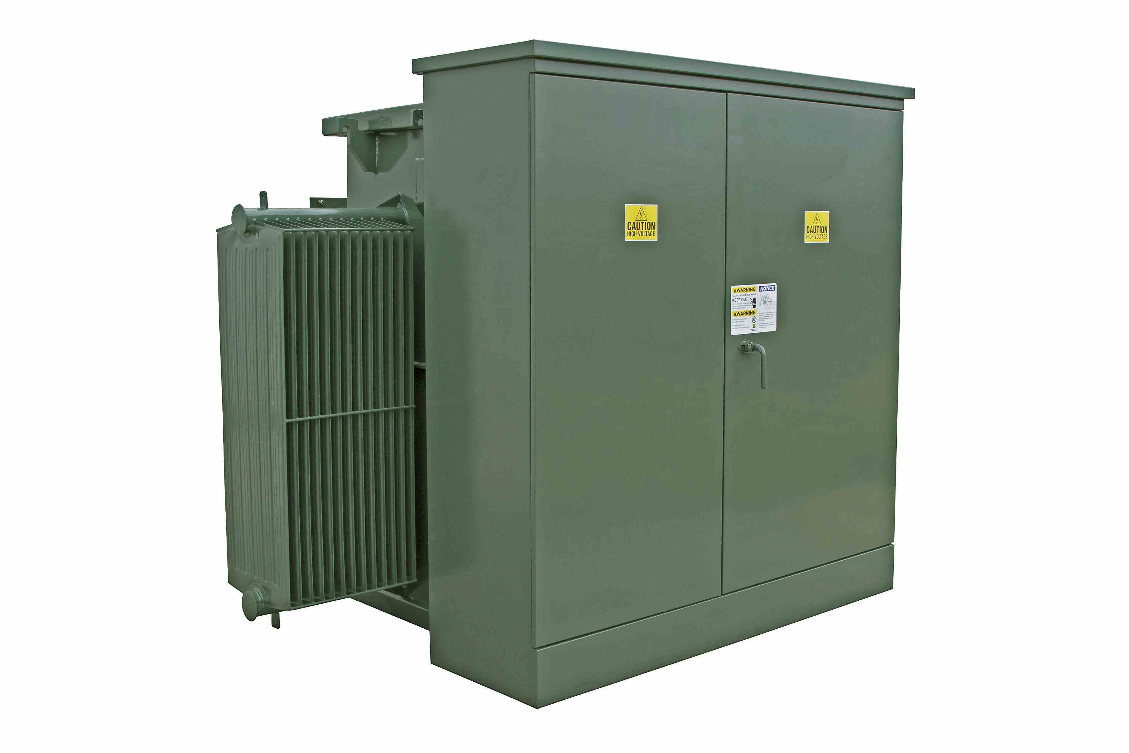 Larson Electronics - 3/3.36 MVA Pad Mount Transformer - 13800V Delta ...