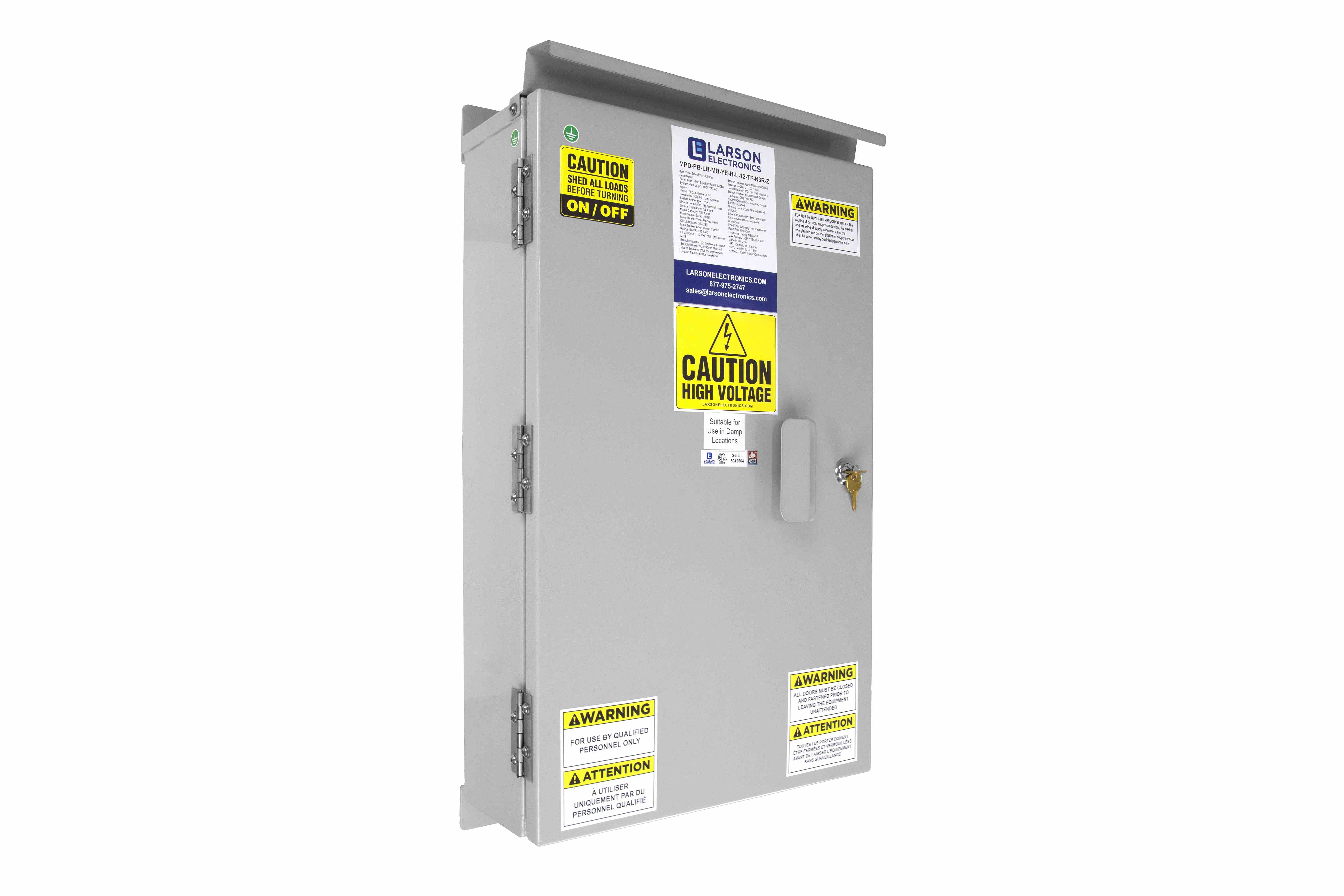 Larson Electronics - 400 Amp Enclosed Circuit Breaker Disconnect