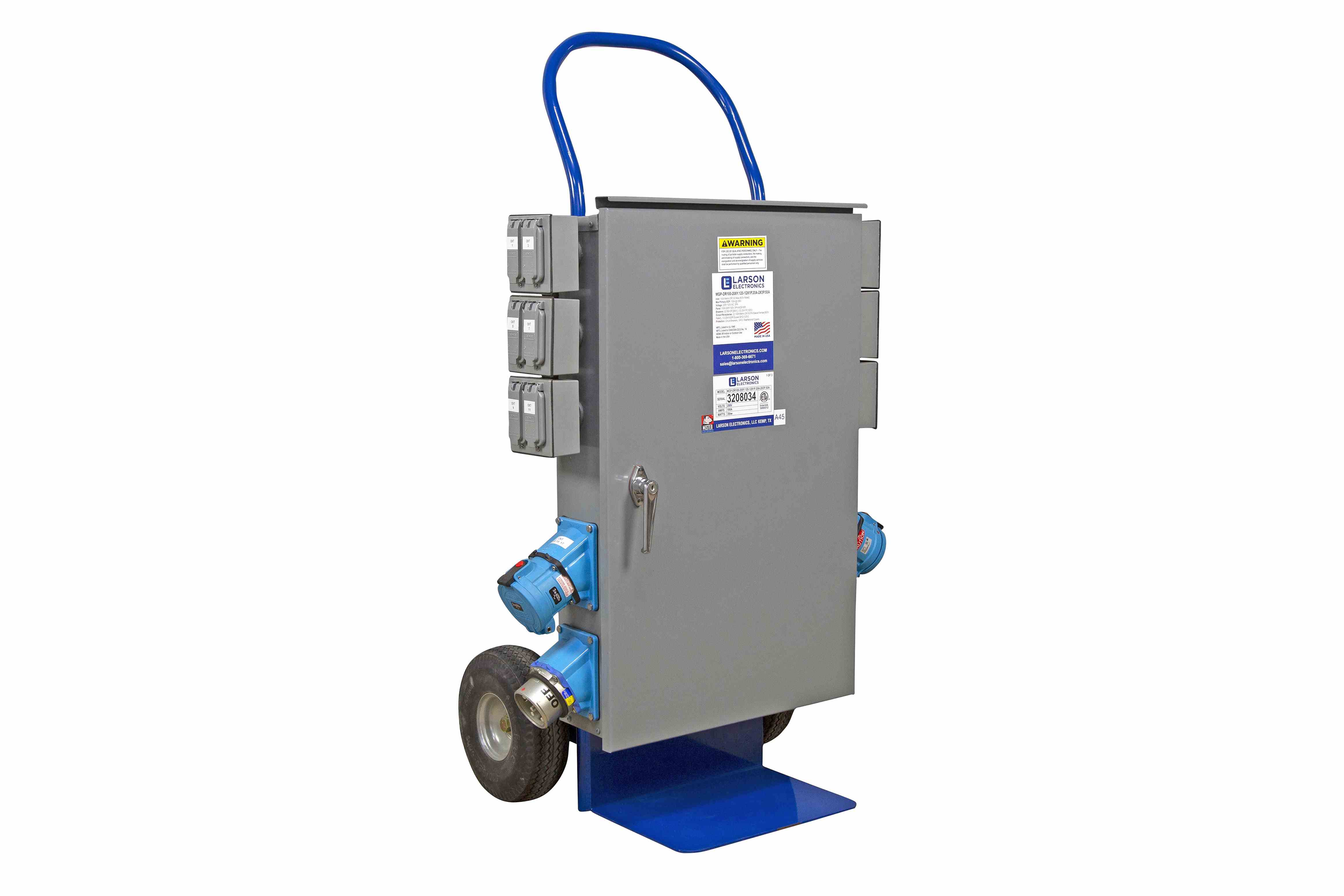 Larson Electronics - 200A Portable Distribution Panel, 208Y/120V 3PH ...