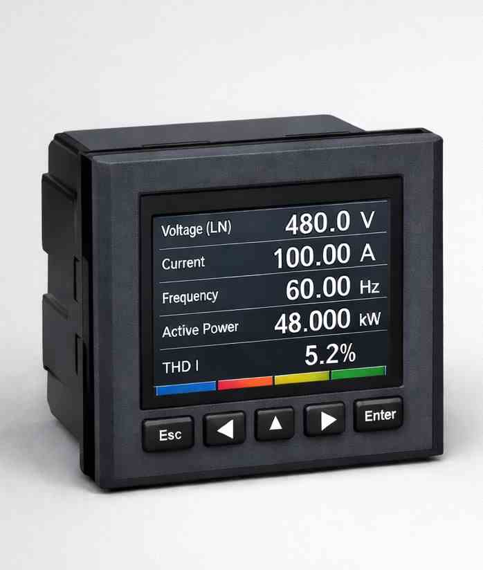 Larson Electronics - 5 Amp Multifunction Power Quality Meter – 690V AC ...