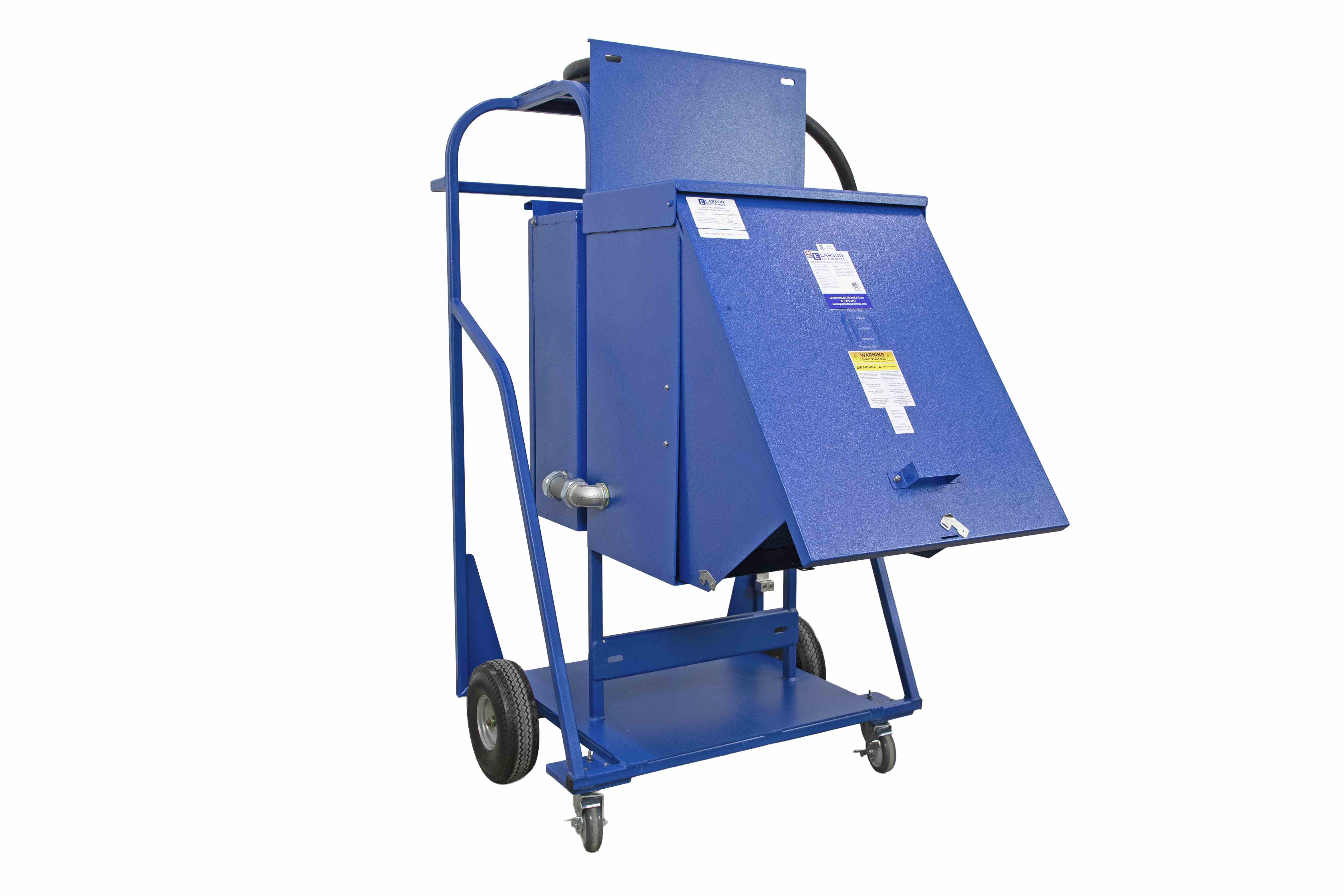 Larson Electronics - 100A Portable Distribution Cart, 480V Delta 3PH ...