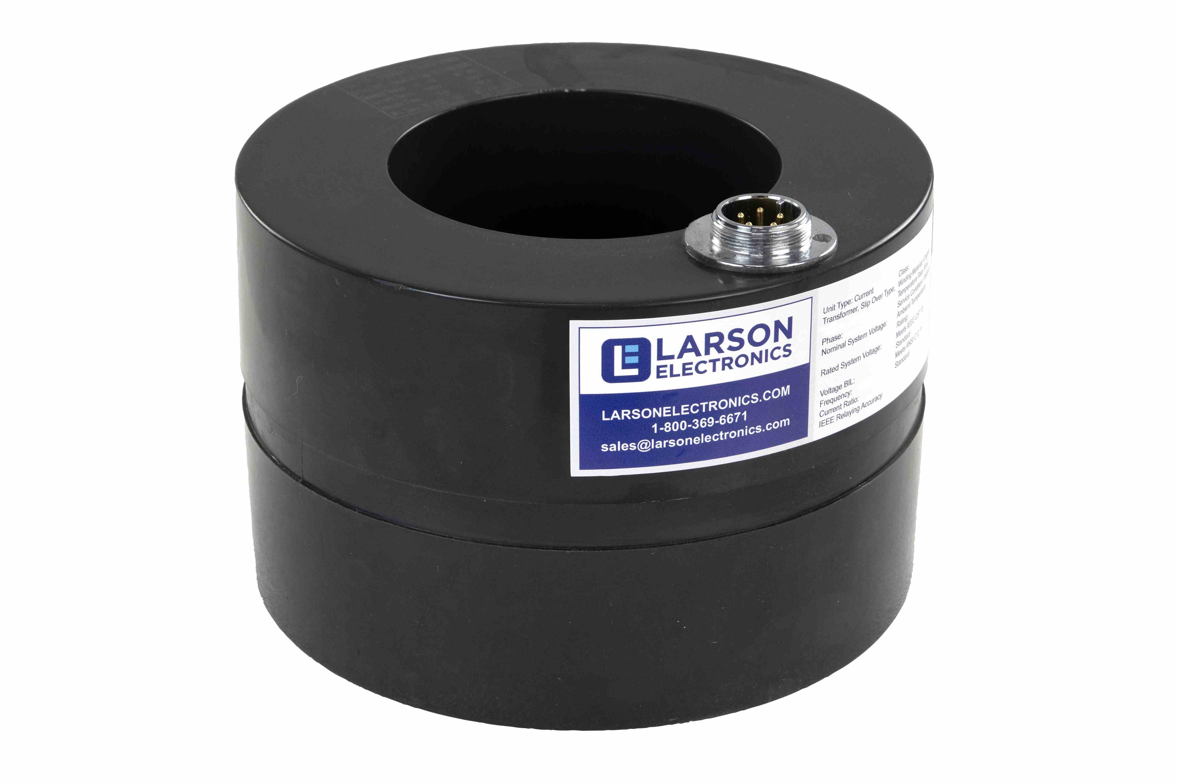 Larson Electronics - 15 KV Current Transformer, Window Type, 500:5 ...