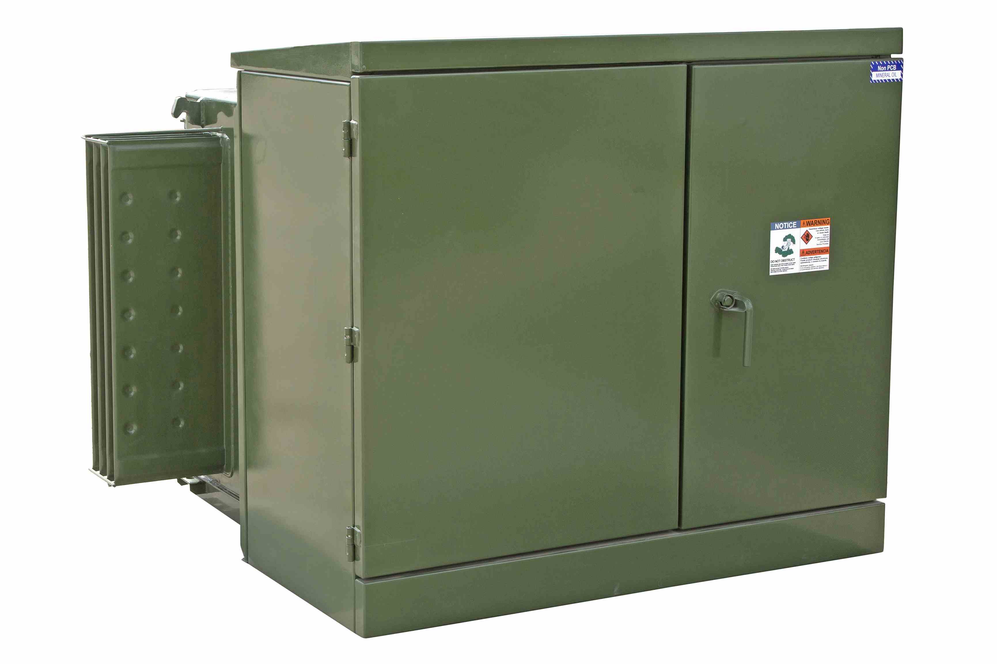 Larson Electronics - 750 KVA Pad Mount Transformer - 13800V Delta ...