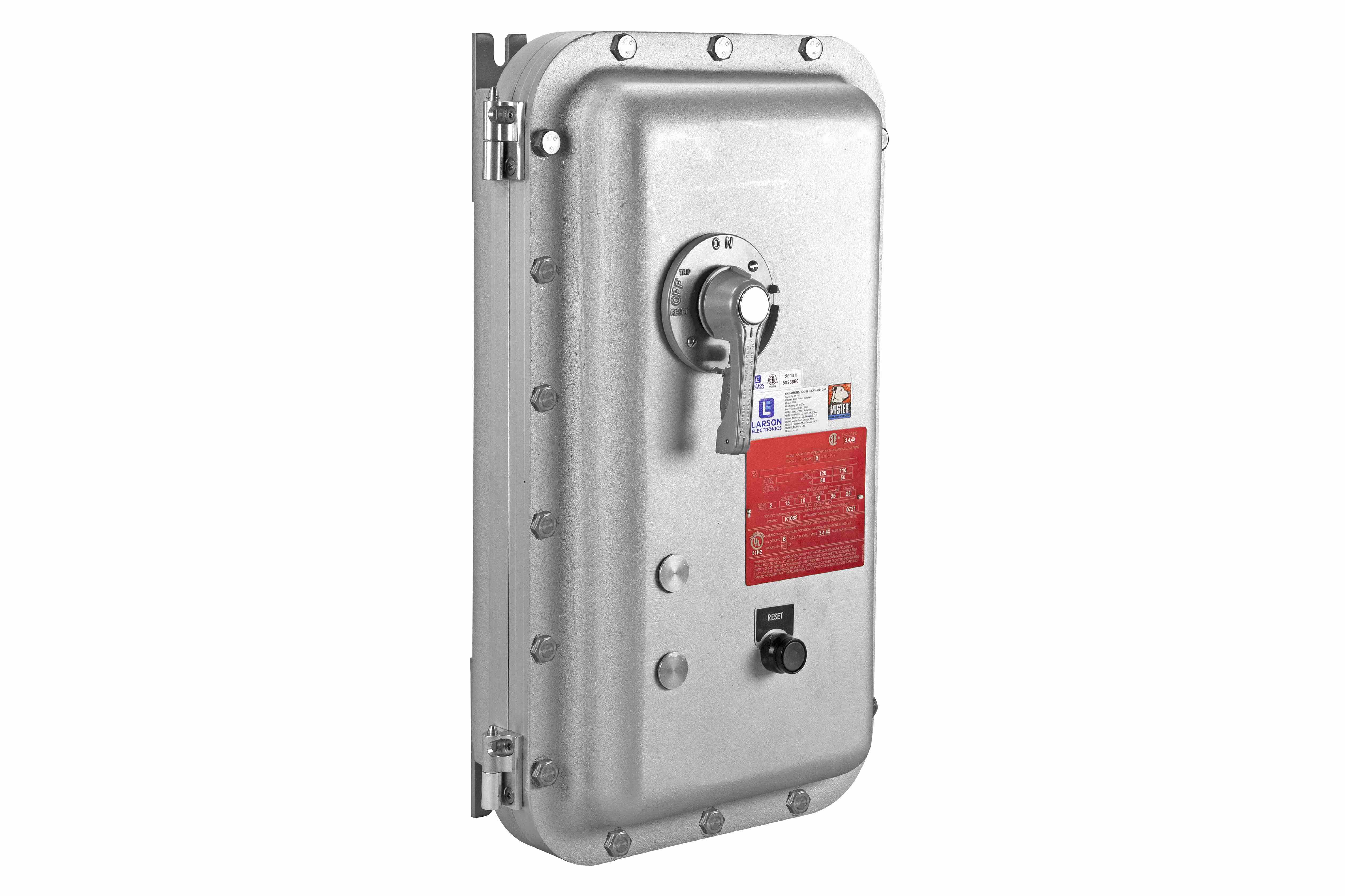 Larson Electronics - Explosion Proof Combination Motor Starter - Class ...