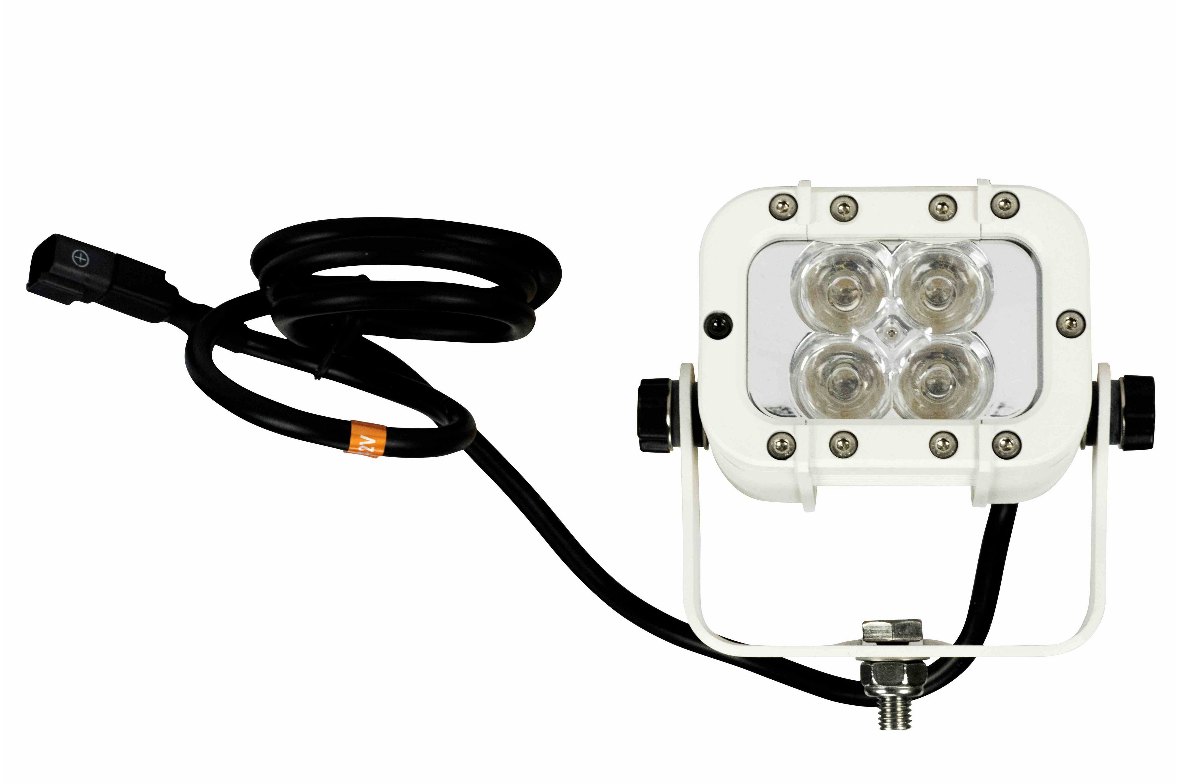 Larson Electronics - LED Light Emitter on Trunnion Wall Mount - Extreme ...