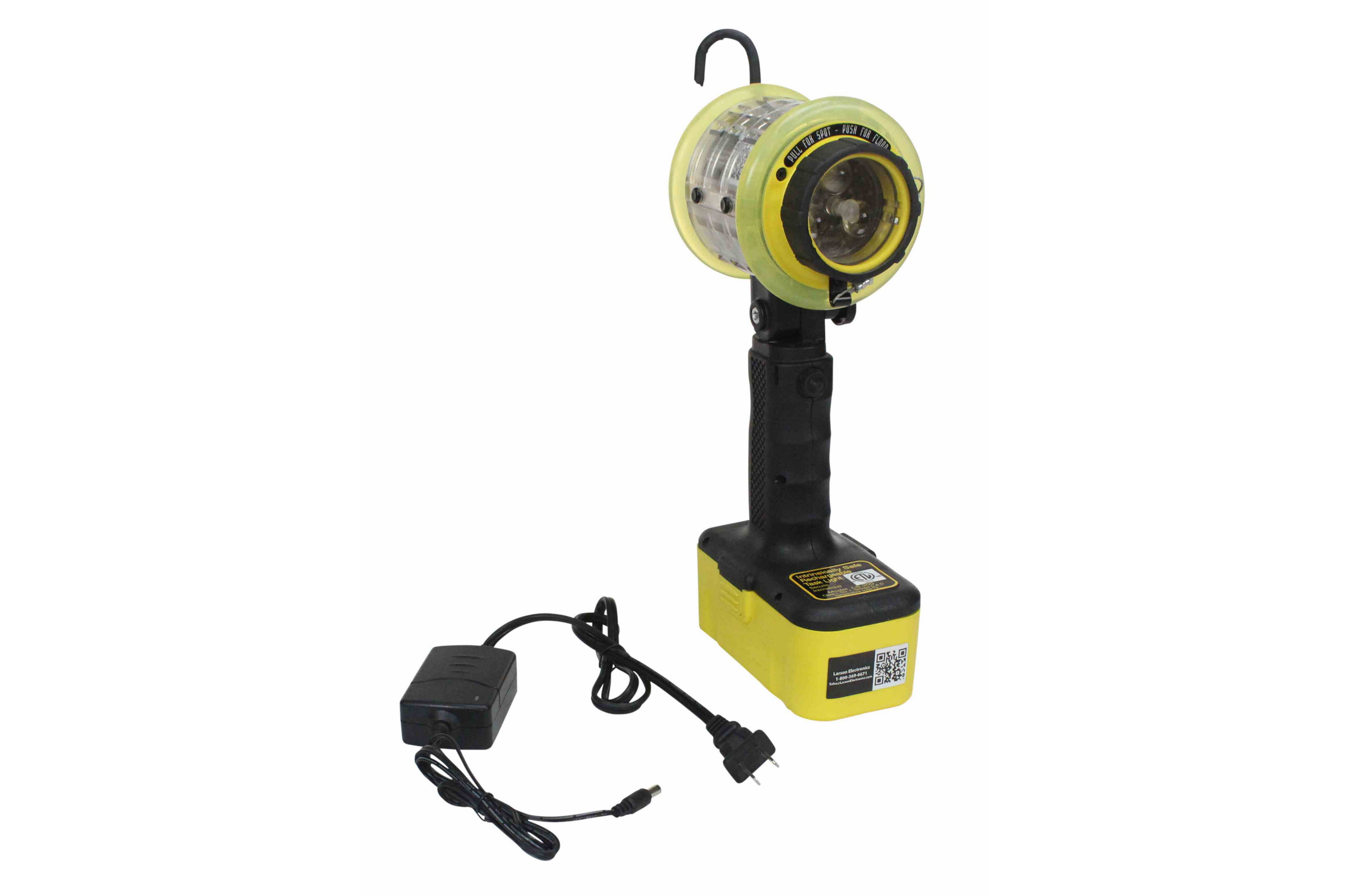 Larson Electronics - Explosion Proof Rechargeable LED Task Light - Spot ...