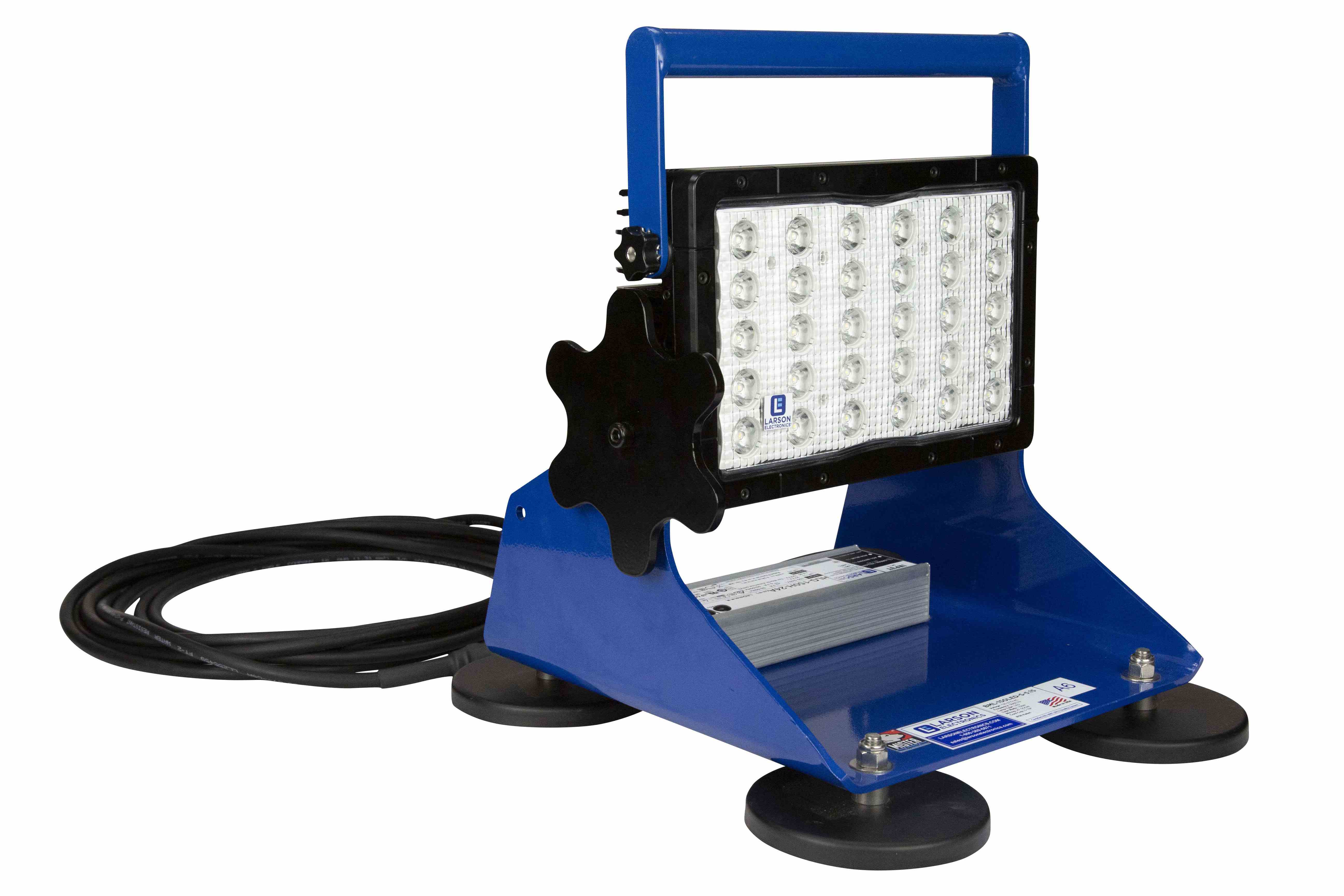 Larson Electronics - 150W LED Pedestal/Magnetic Mount Work Area Light ...