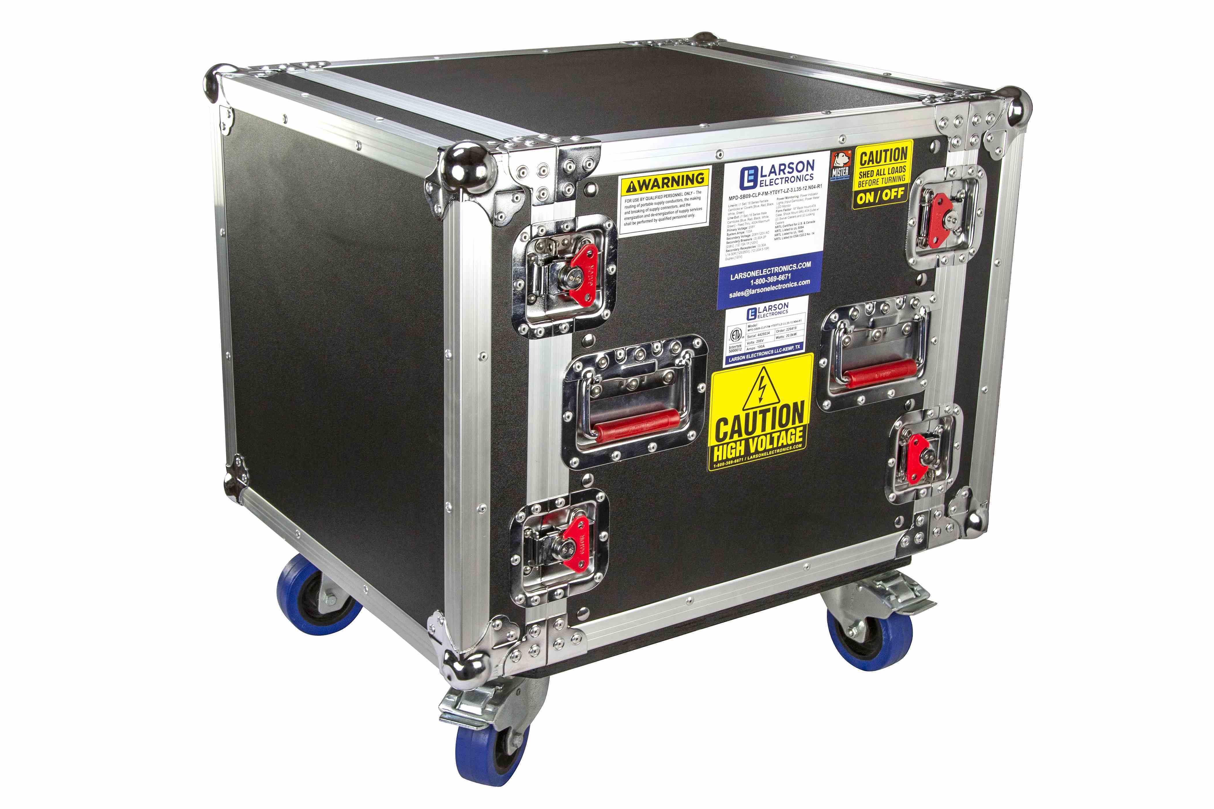 Larson Electronics - 400A Rack Mount Mobile Power Distribution - 208Y ...