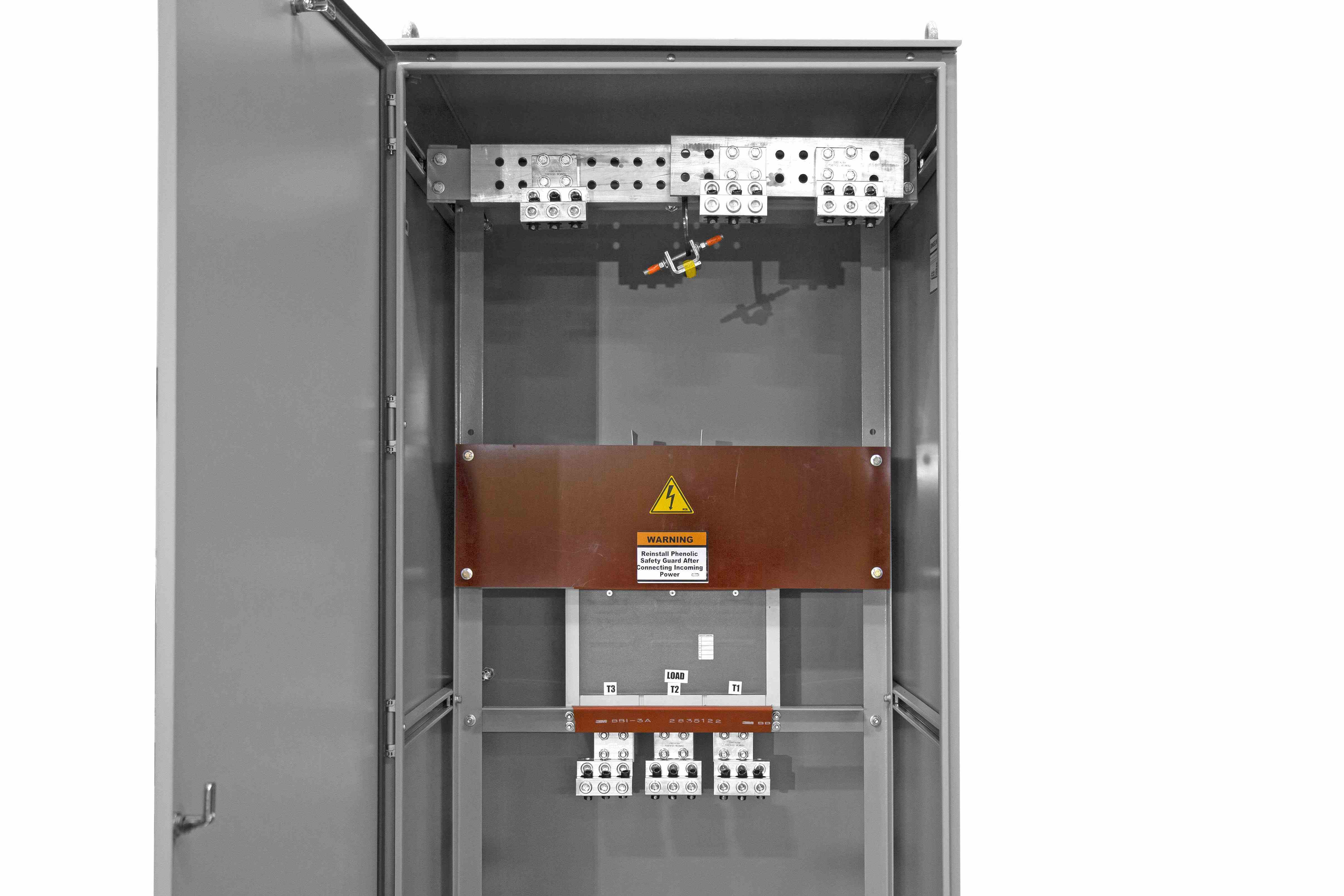 Larson Electronics - 1200 Amp Manual Non Fused Transfer Switch, 600V 3 ...