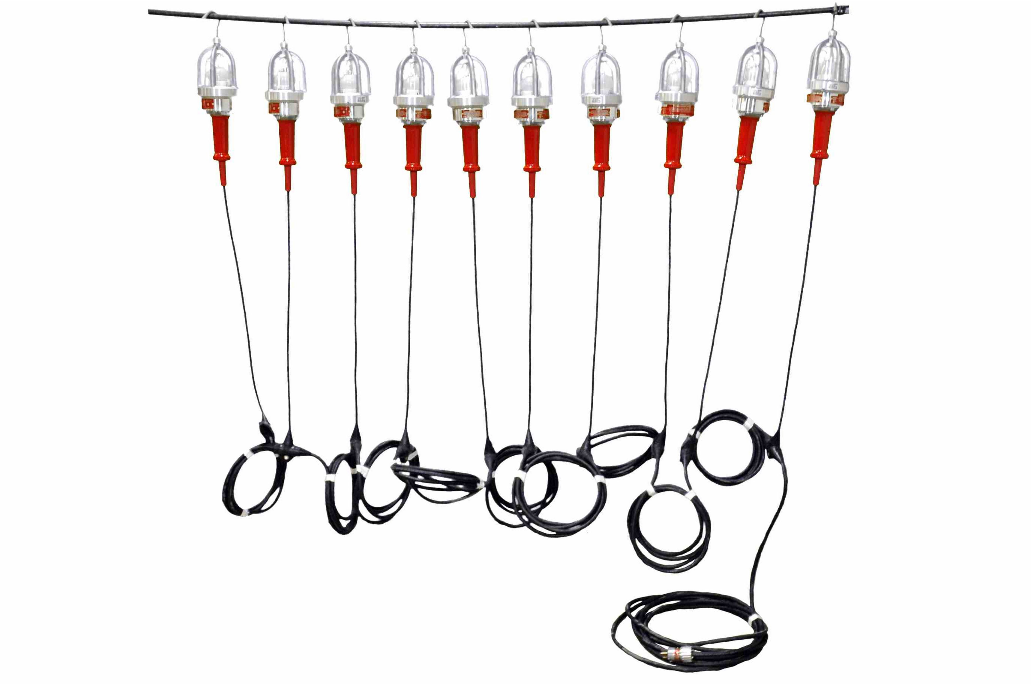 Larson Electronics - Explosion Proof LED String Lights - 10 lights ...