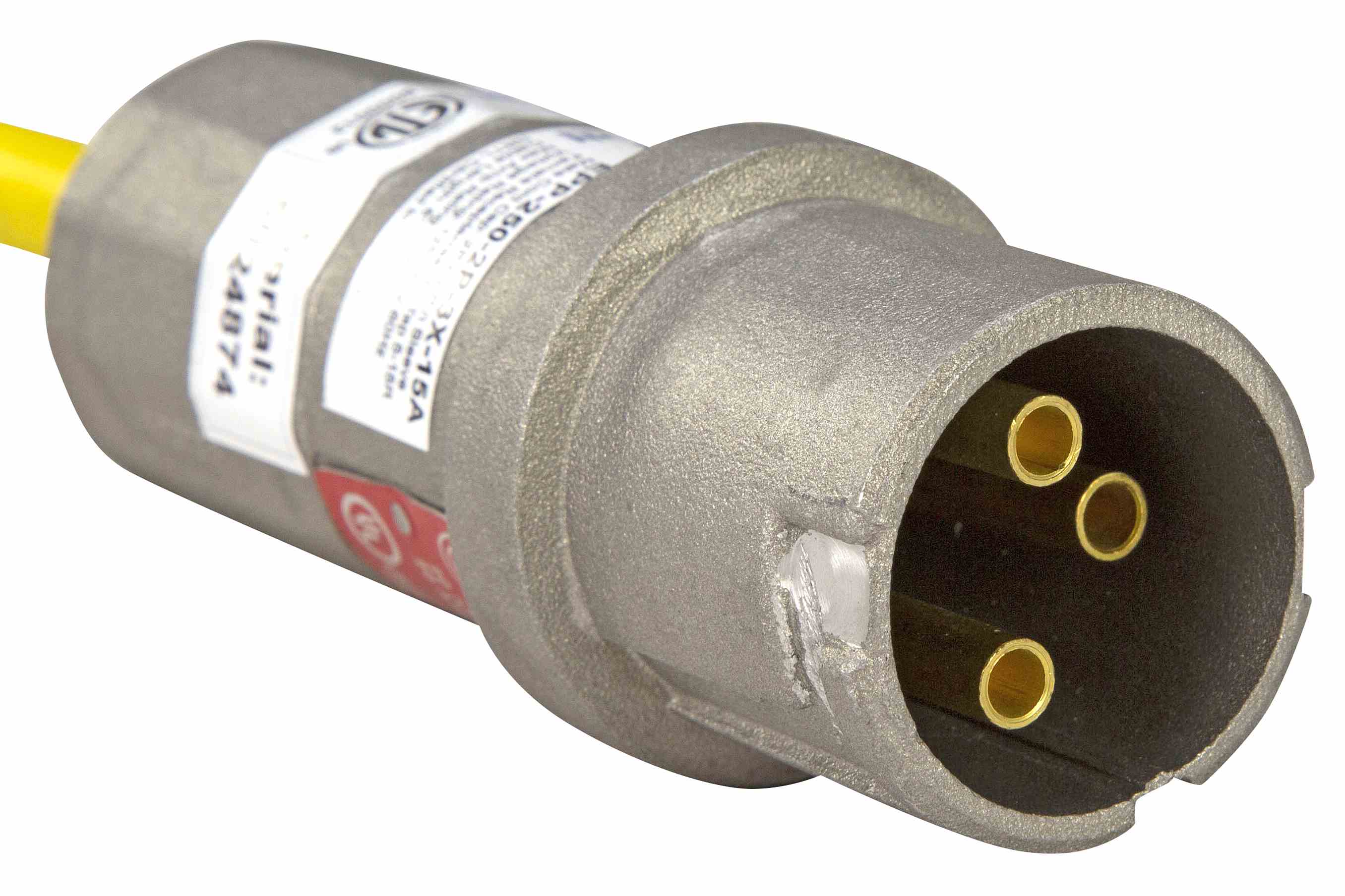 Larson Electronics - Explosion Proof Plug w/ Tri-Tap Receptacle - Pin ...