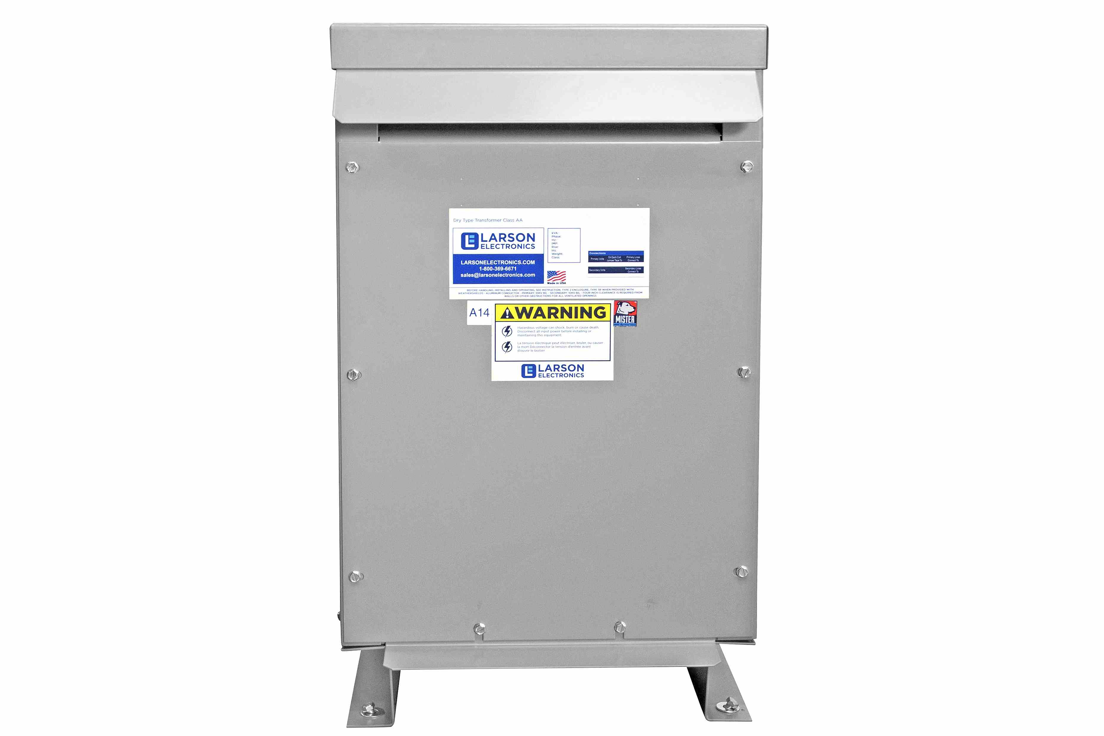 Larson Electronics - 1 kVA Isolation Transformer - 277/347V AC
