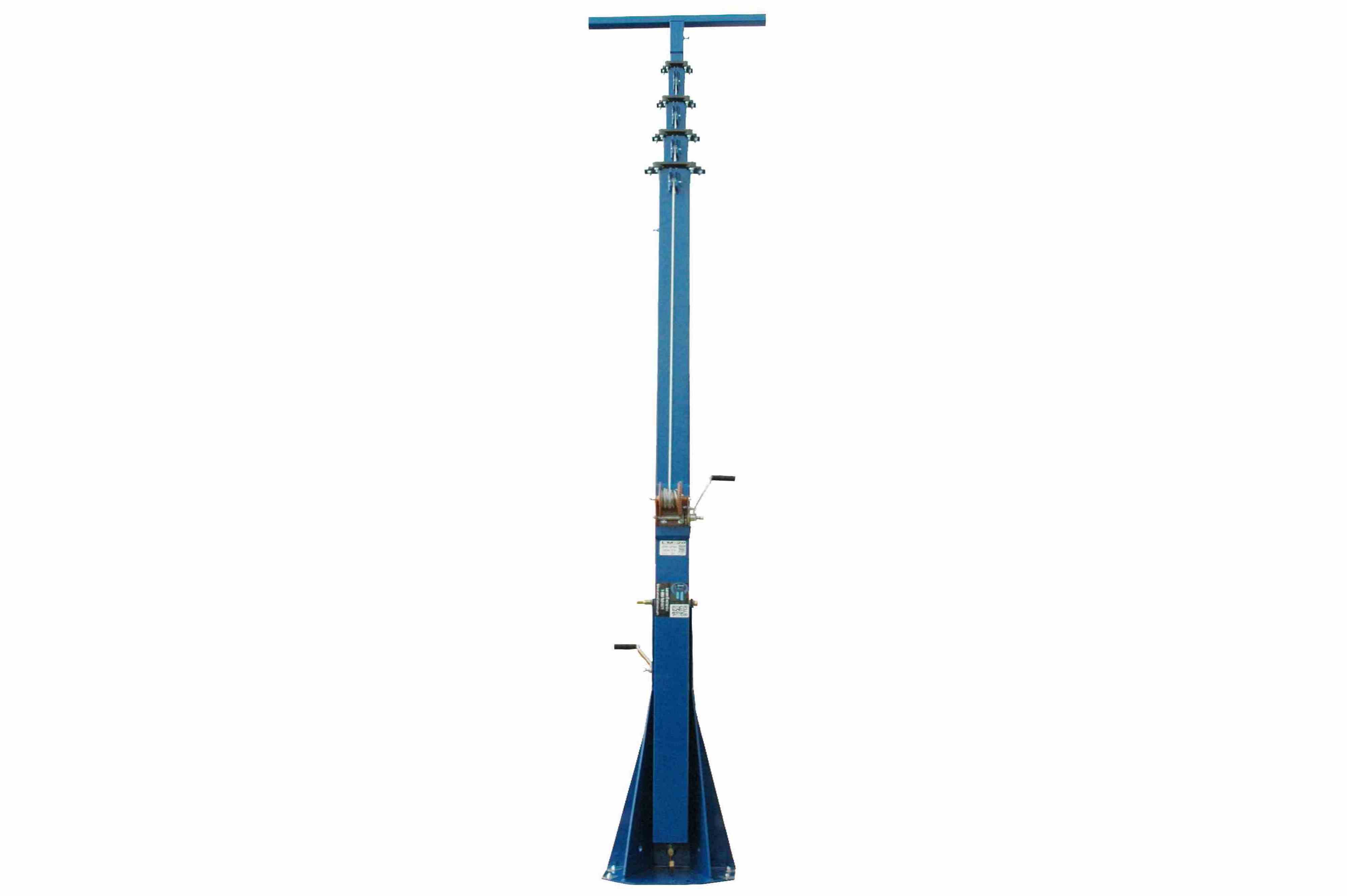 Larson Electronics - 80' Telescoping Light Mast - 18'-80' Ten Stage ...