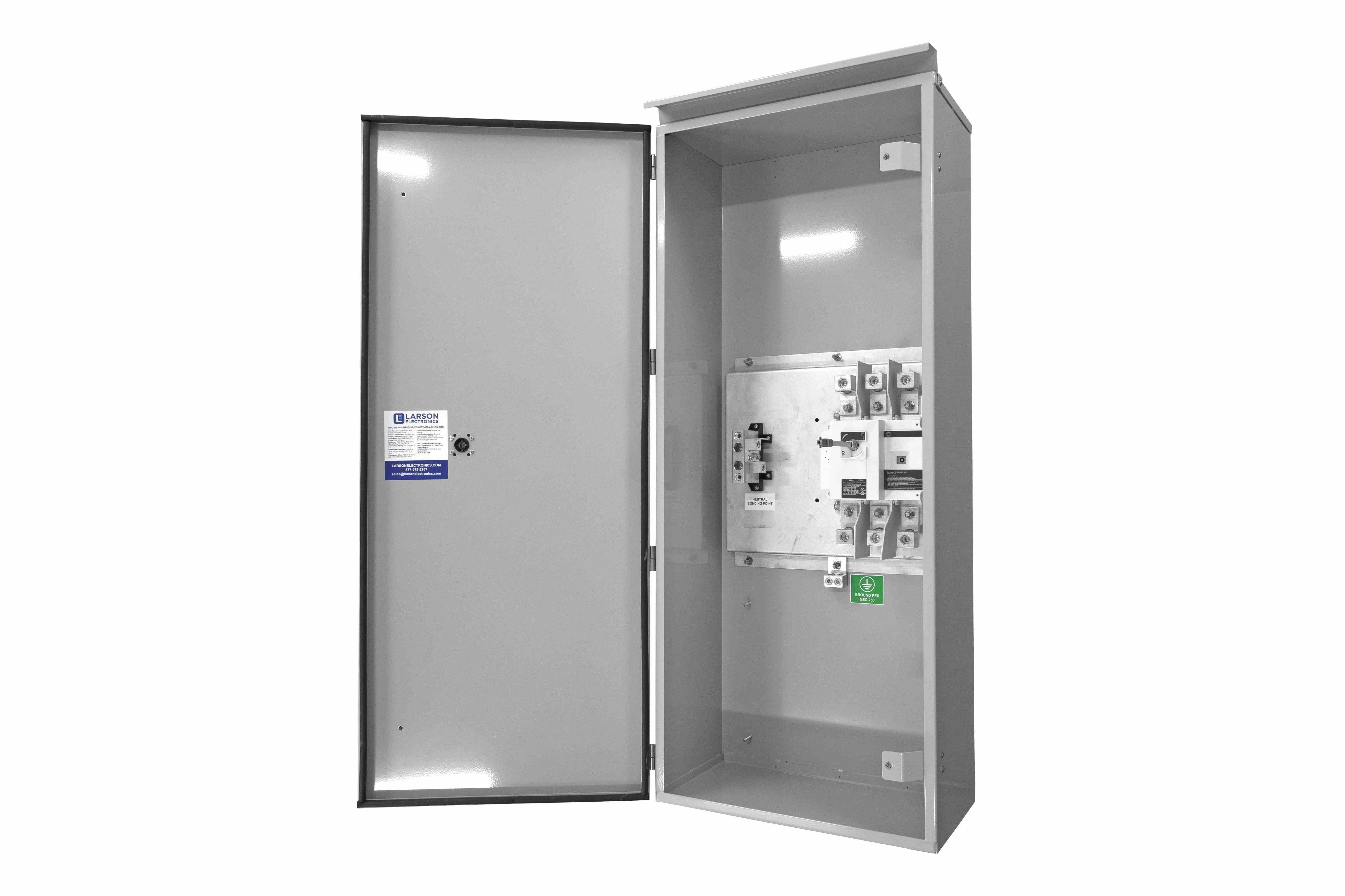 Larson Electronics - 20 Amp Non-Fused Manual AC Disconnect Safety ...