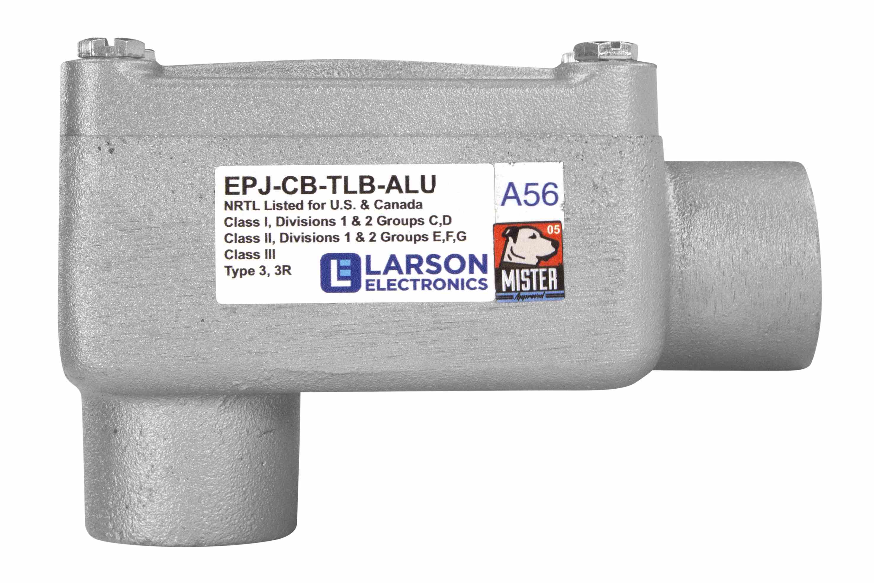 Larson Electronics - Hazardous Location Conduit Body - C1D2/C1Z2 - Type ...