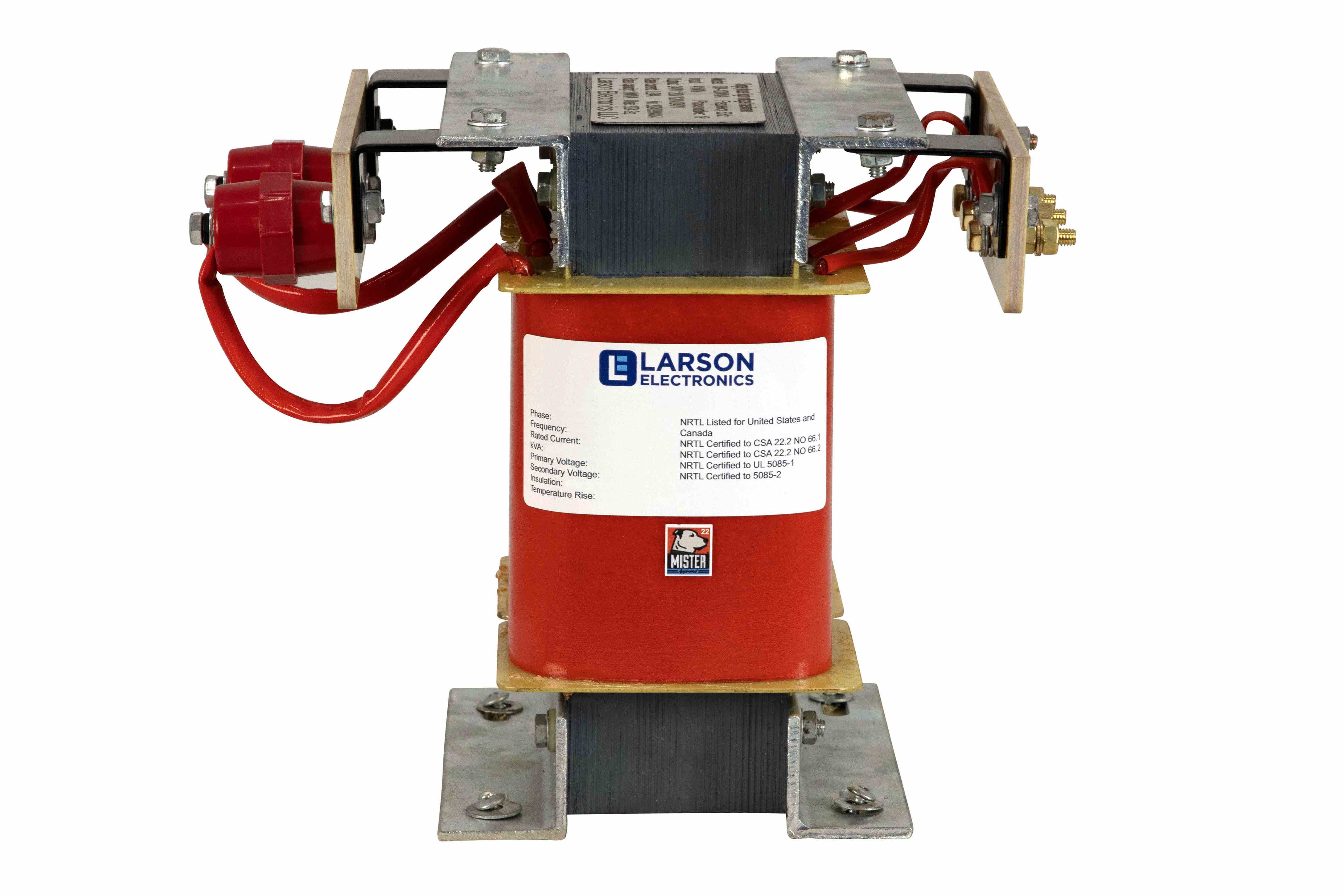 Larson Electronics - 5 kVA Control Transformer - 4160V Input, 115/230V ...