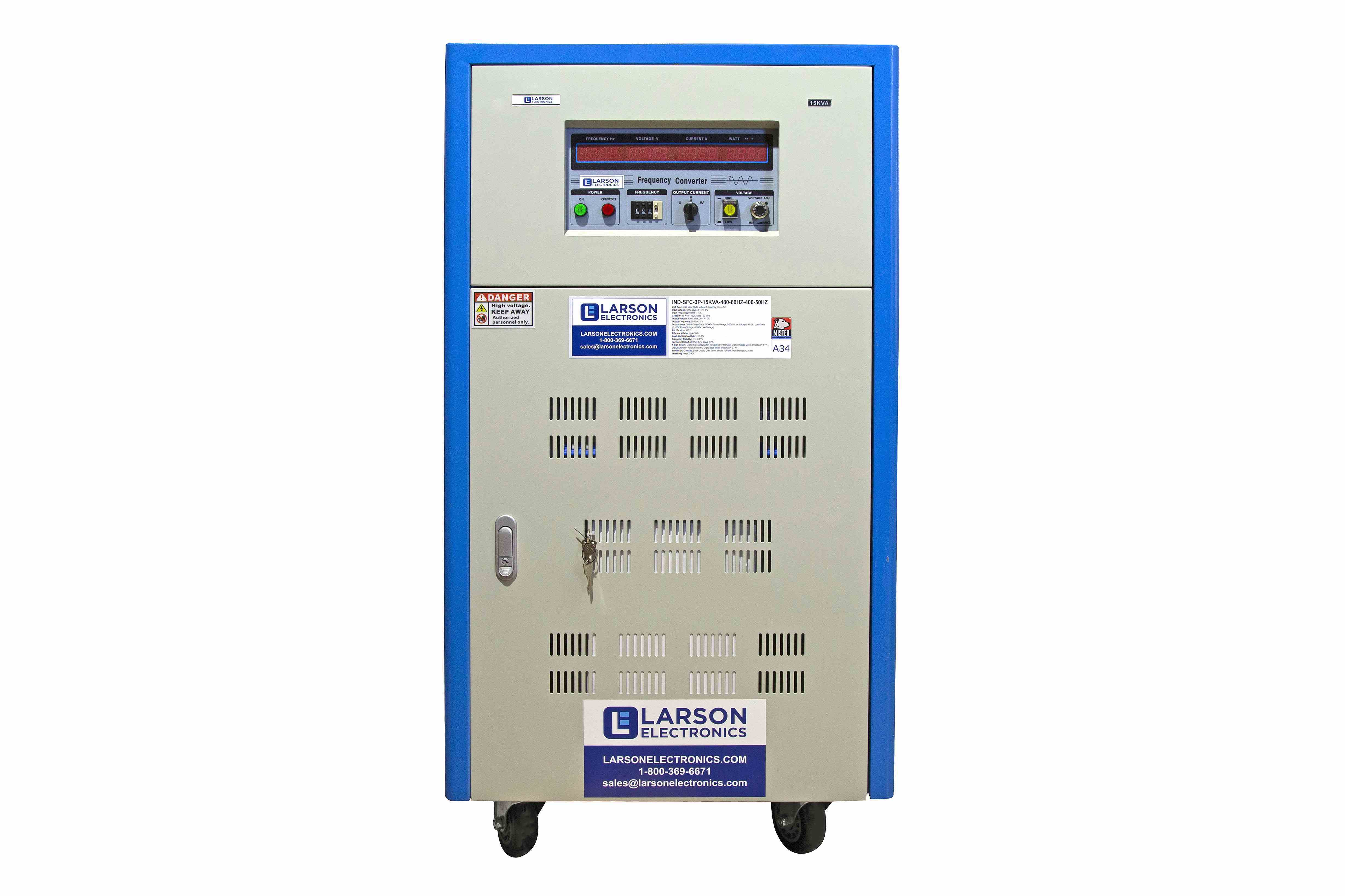 Larson Electronics - 20 MVA Solid-State Static Frequency Converter ...