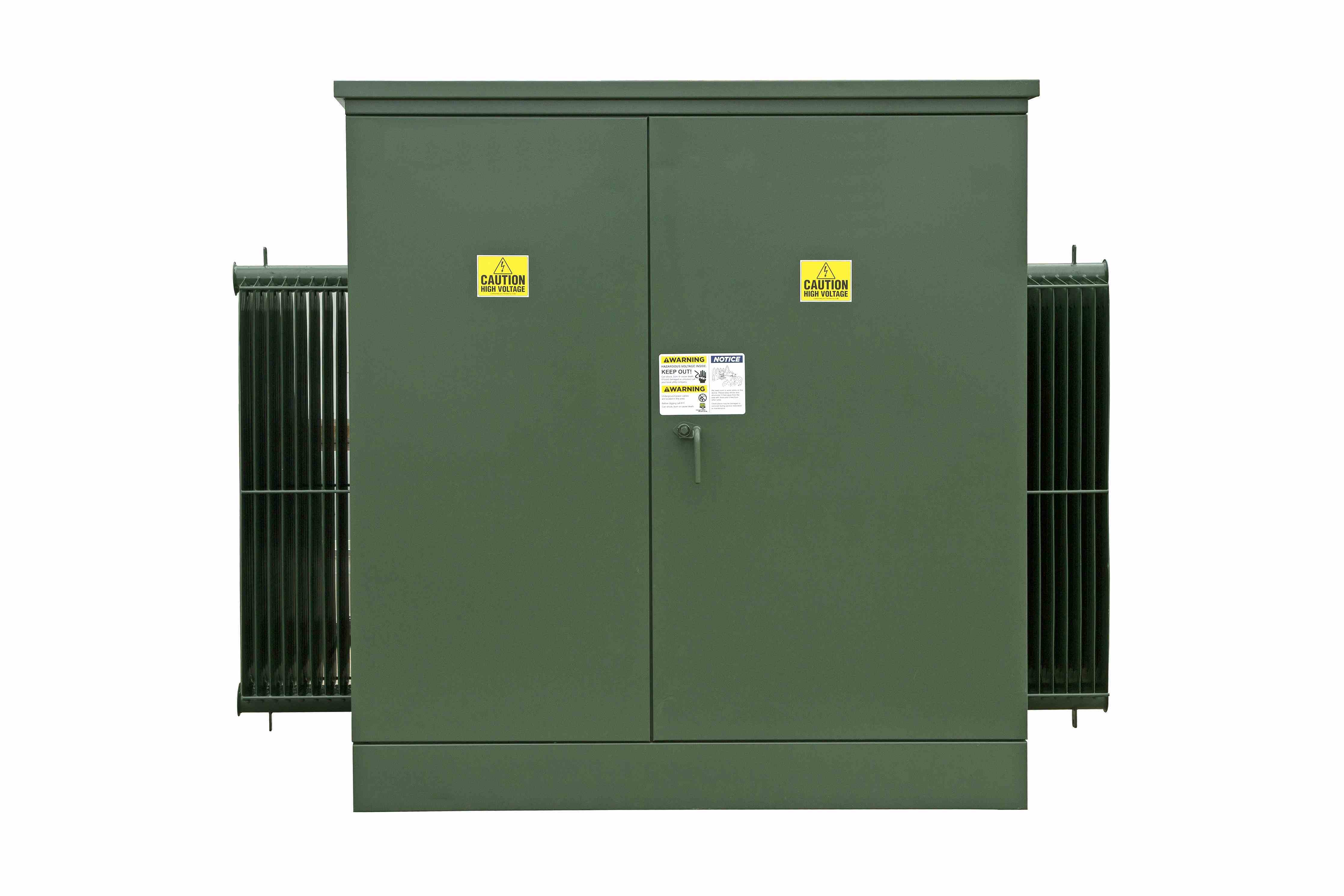 Larson Electronics - 225 KVA Pad Mount Transformer, 4160V Delta Primary ...