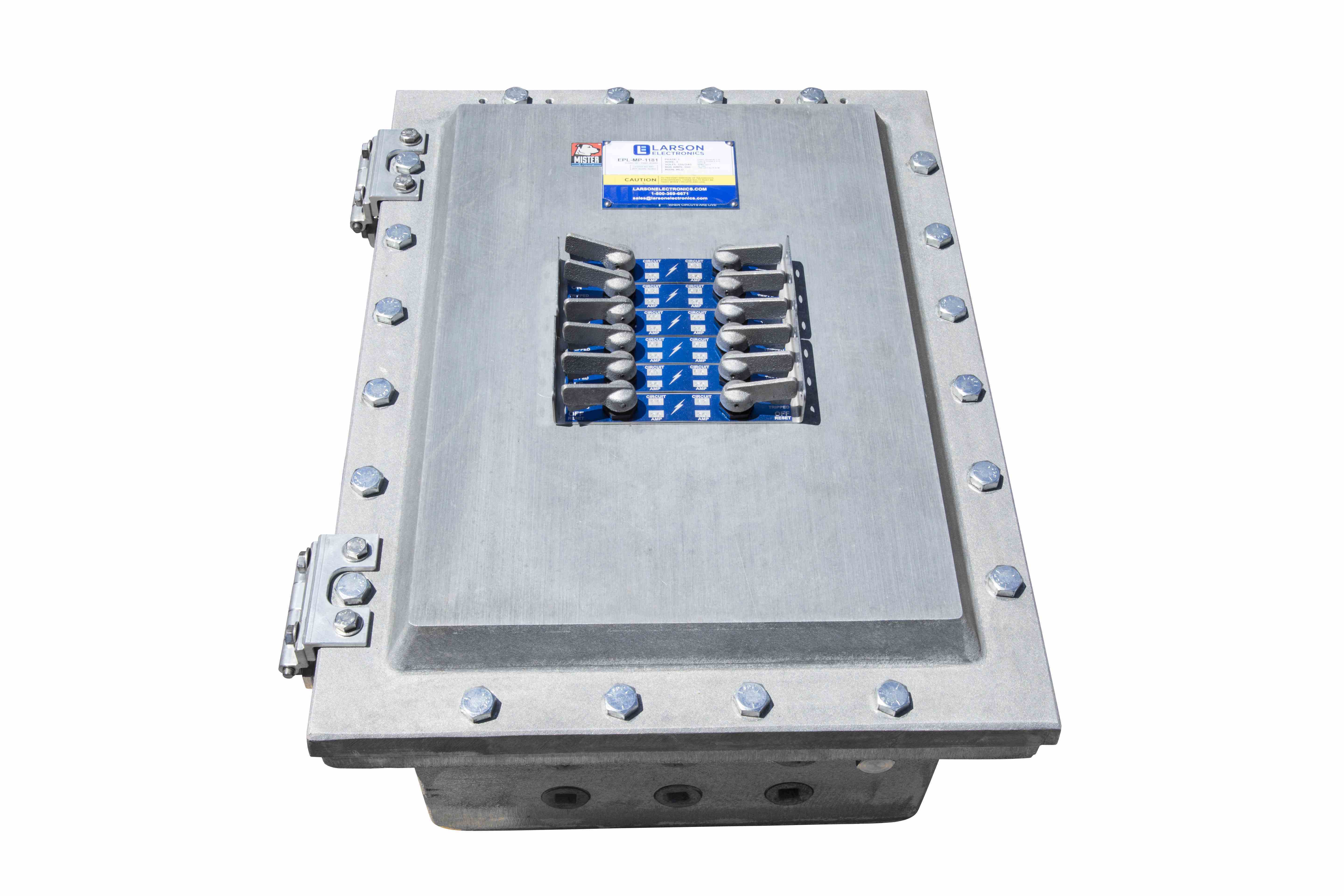 Larson Electronics - Explosion Proof Panelboard - C1D1 - 208Y/120V, 3 ...