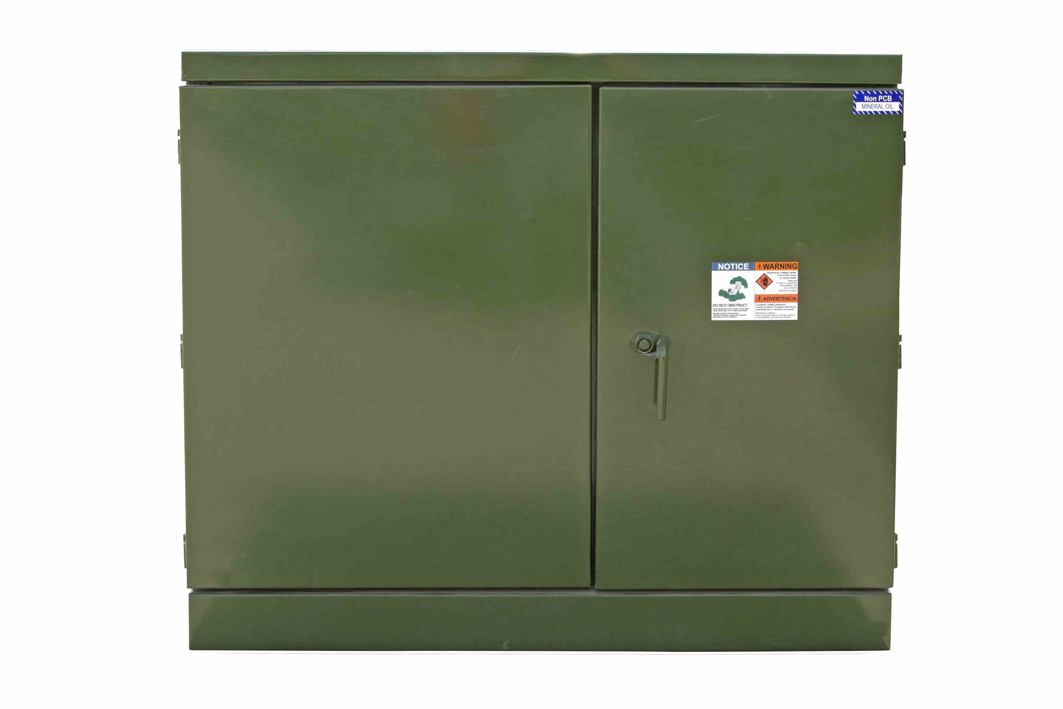 Larson Electronics - 75 KVA Pad Mount Transformer - 13200V Delta ...