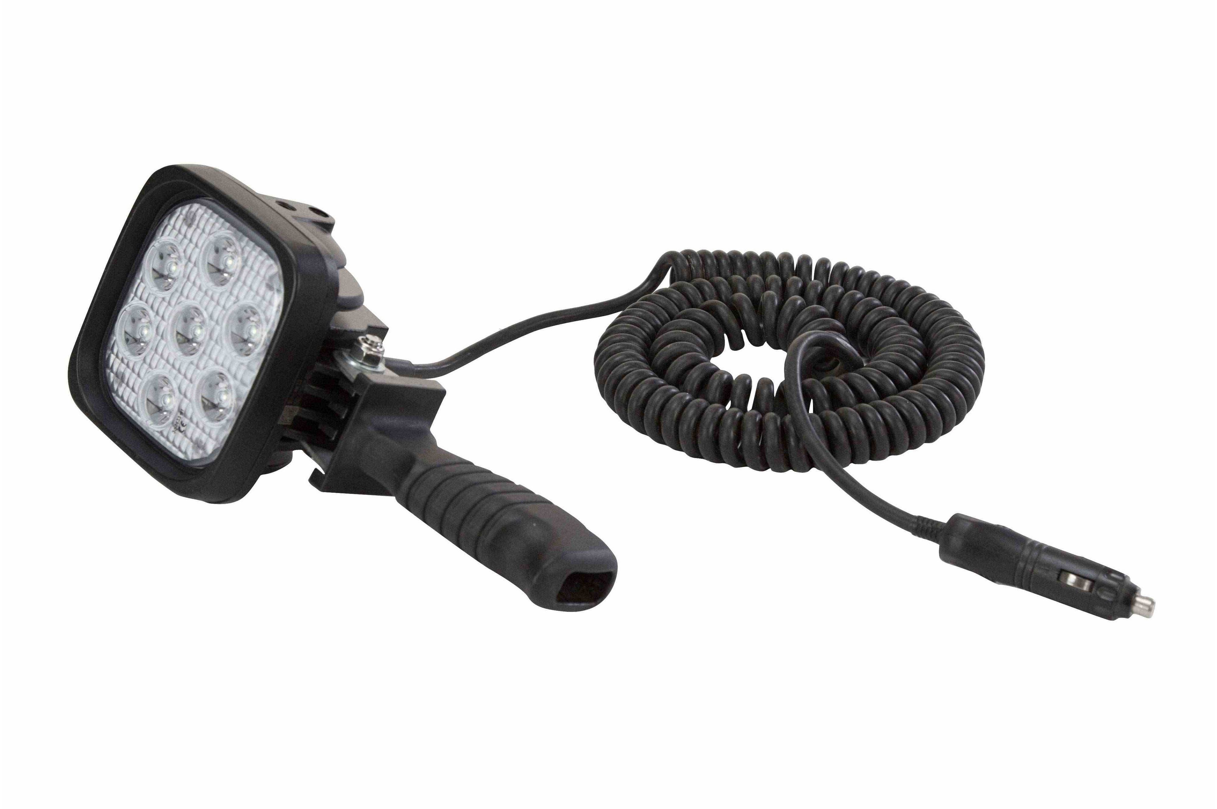 Larson Electronics - Handheld LED Light Emitter - 600' Spot Beam - 9-42 ...