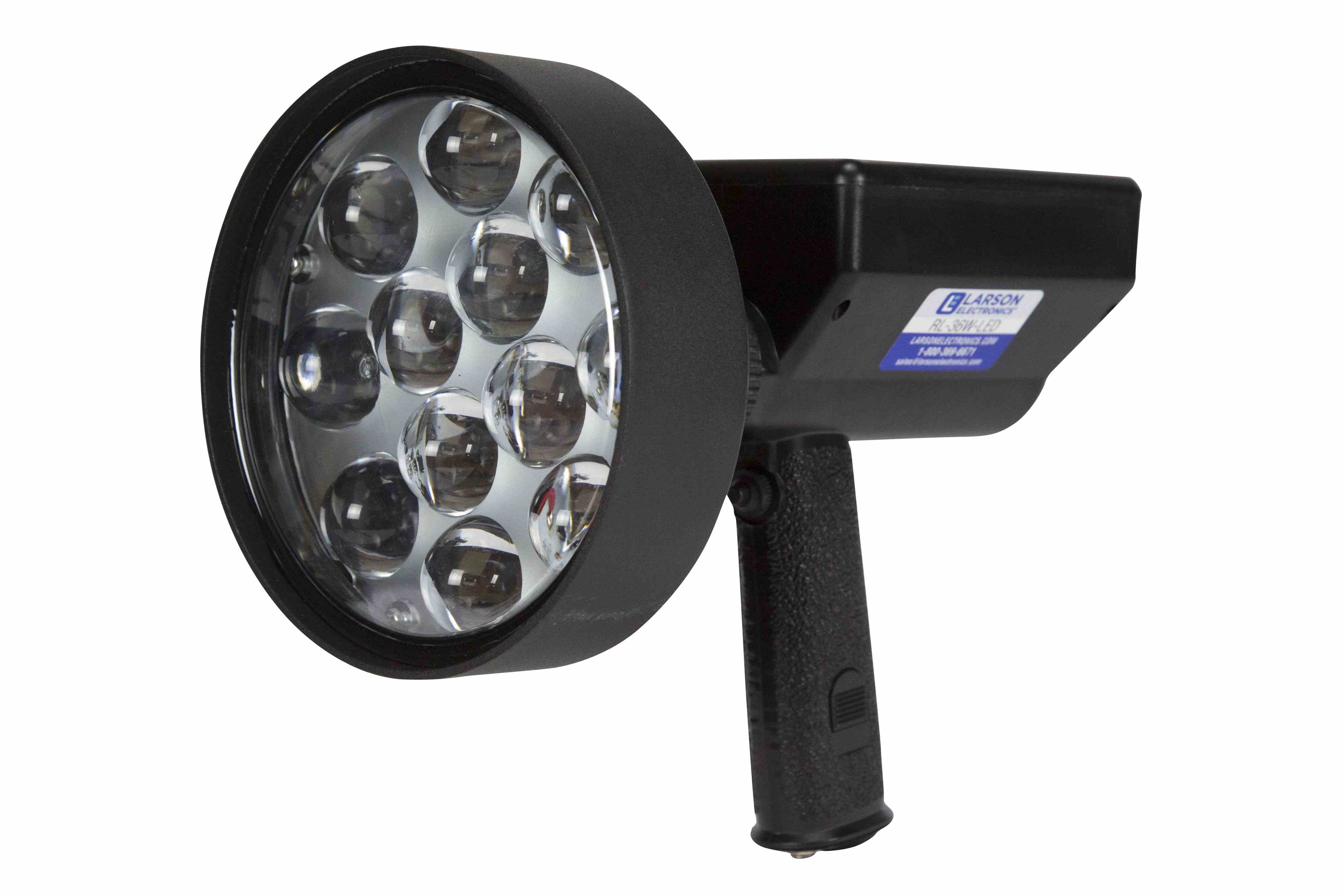 Larson Electronics - 10 Million CP Rechargeable LED Light Hunting ...