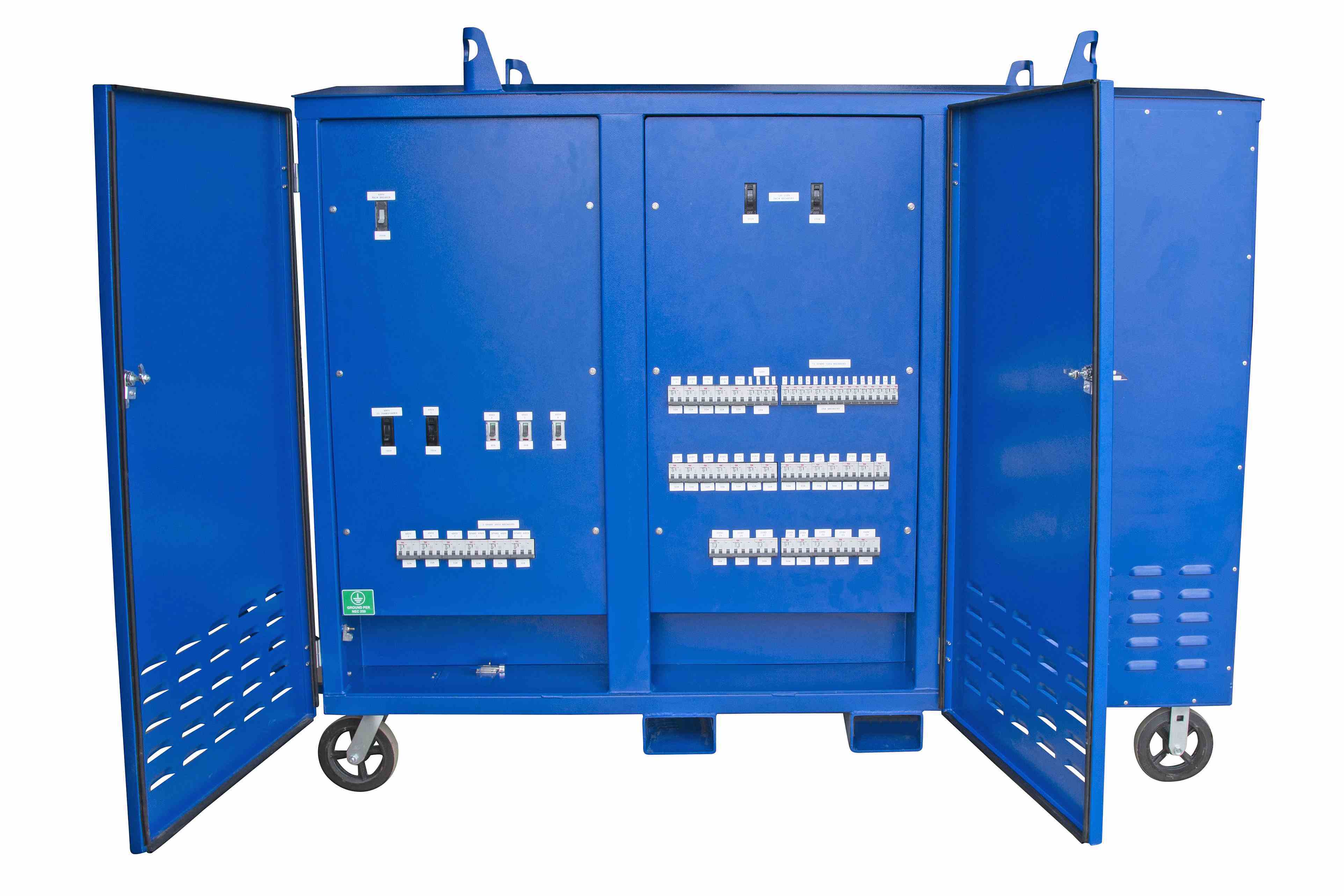 60KVA Portable Power Distribution System - (2) Prim Disconnects (2 ...