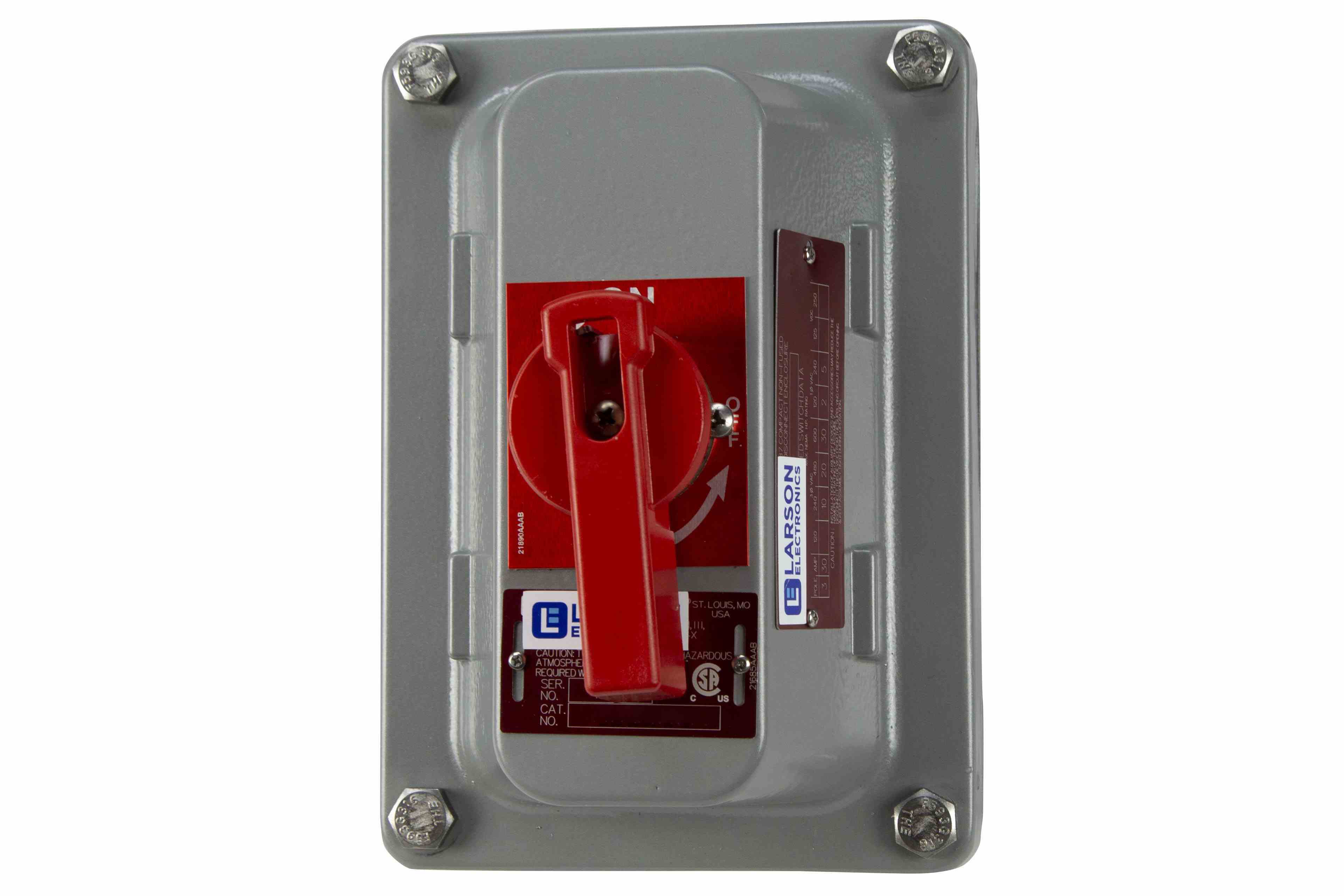 Larson Electronics - 30A EXP Proof Disconnect Switch - Class I, II, III ...