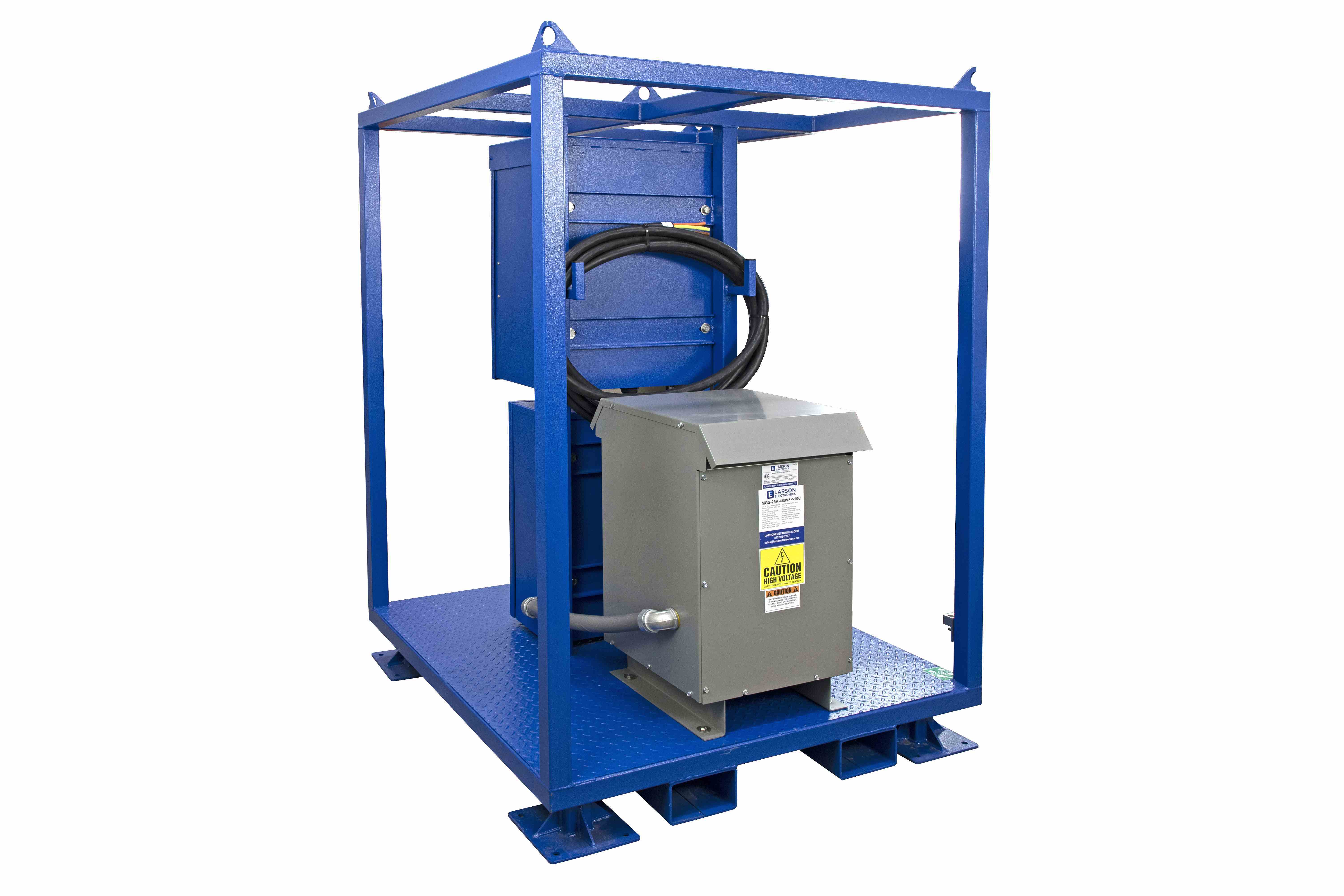 Larson Electronics - 30 KVA Portable Distribution Skid, 480V-208Y/120 ...