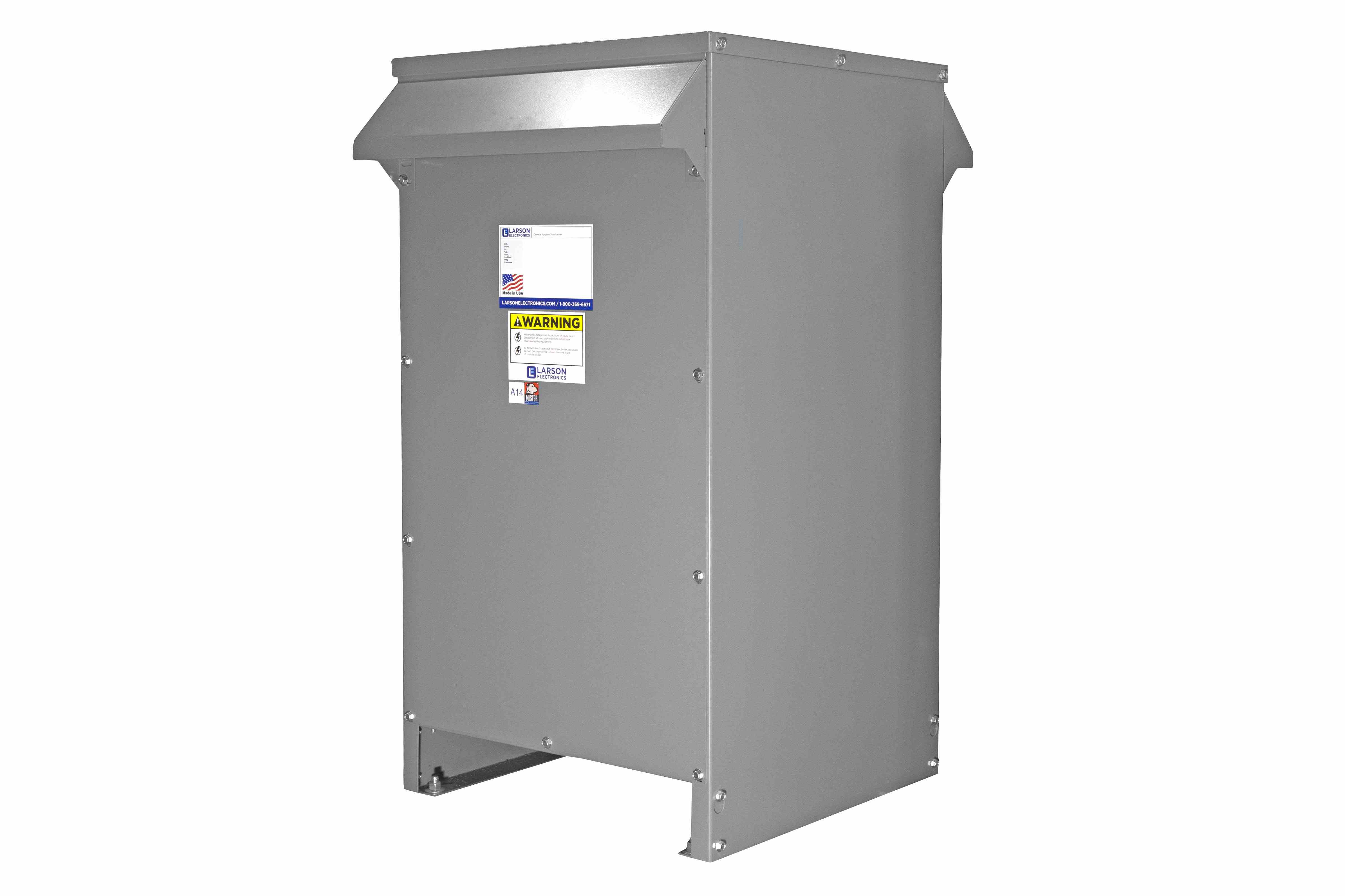 Larson Electronics - 63 KVA Drive Isolation Transformer - 400V