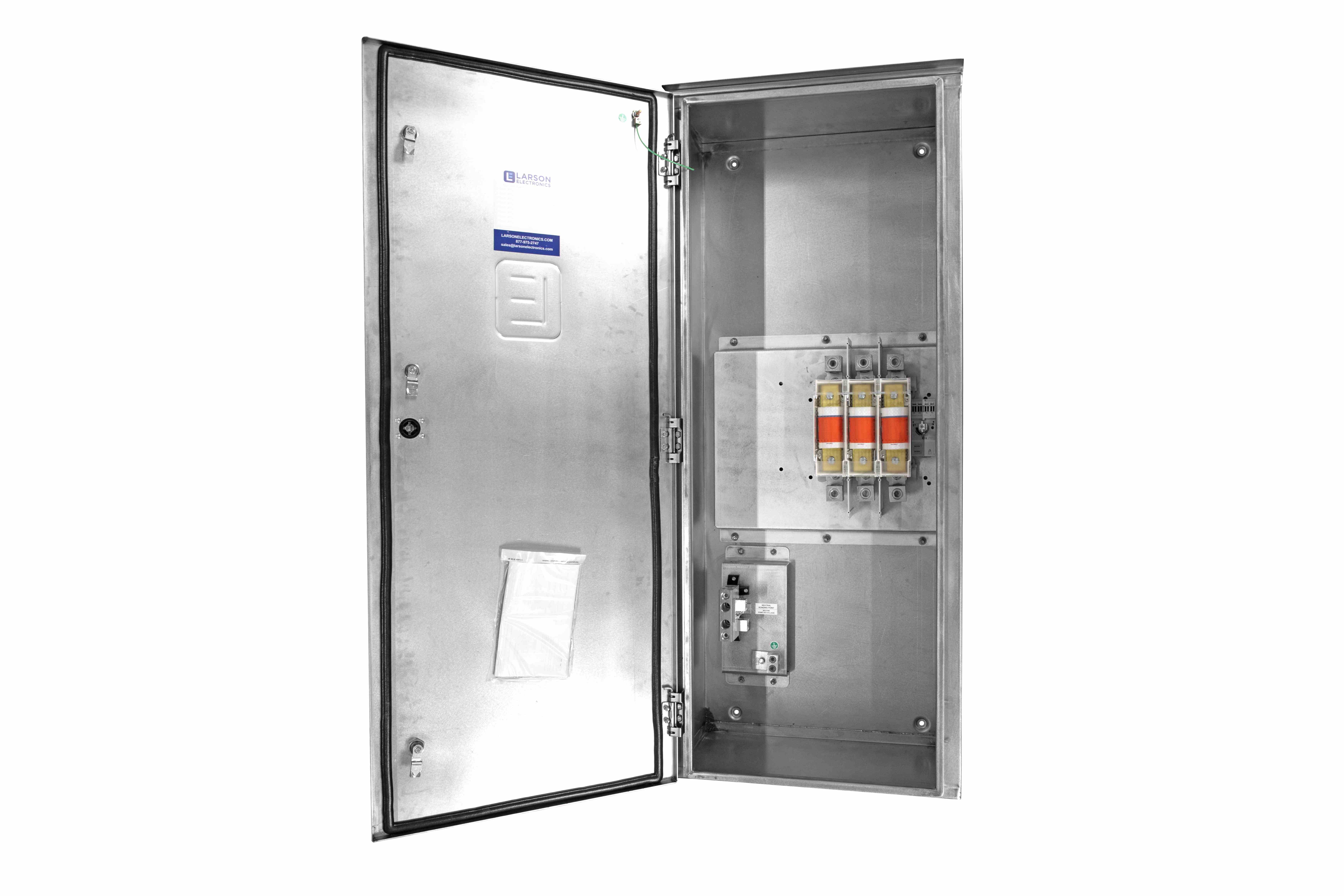 Larson Electronics - Fused Disconnect Switch, 300 Amp, 600V 3PH AC, 3 ...