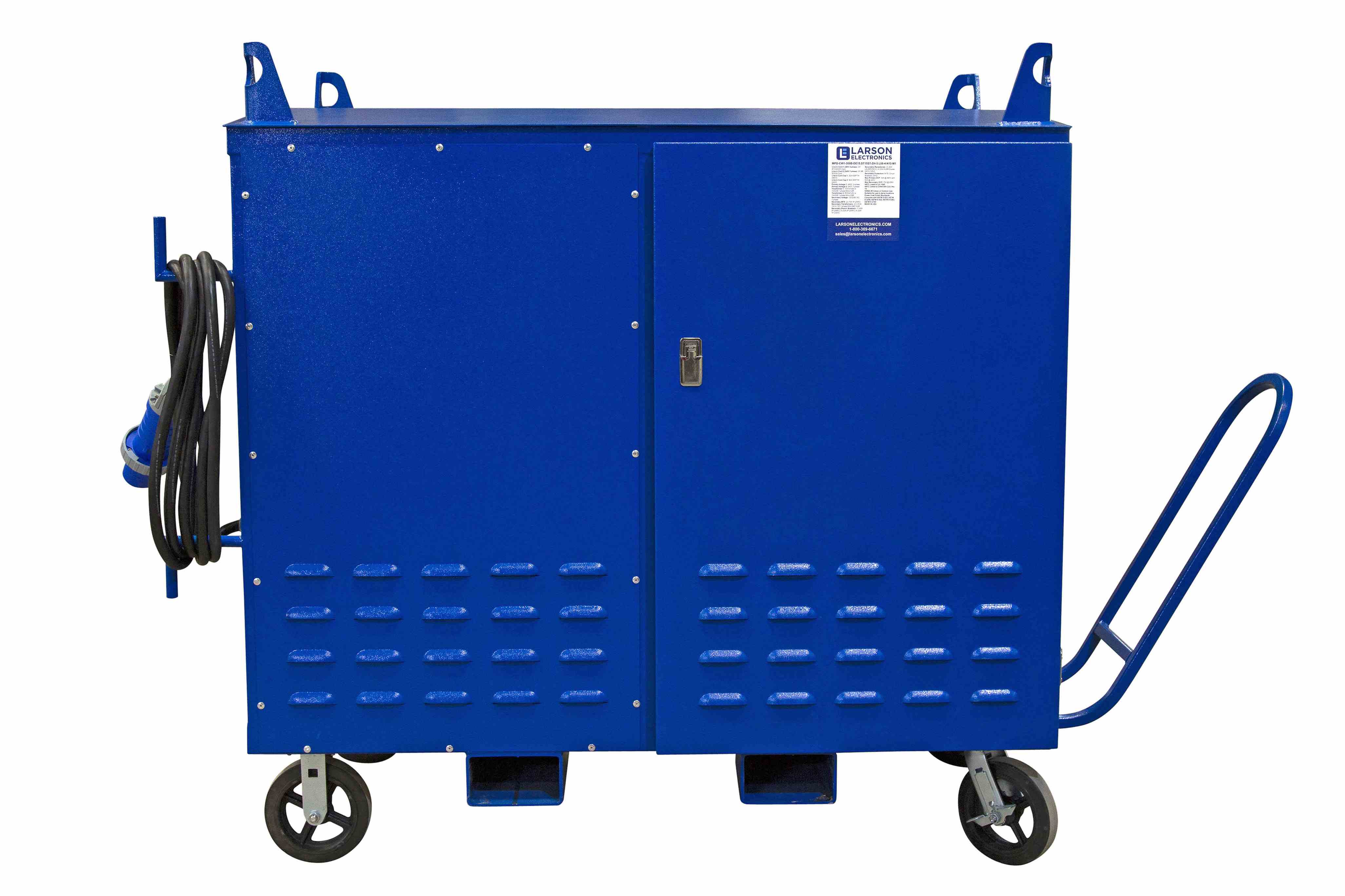Larson Electronics - 75 KVA Distribution Skid, 480V - 208Y/120V 3PH, (1 ...
