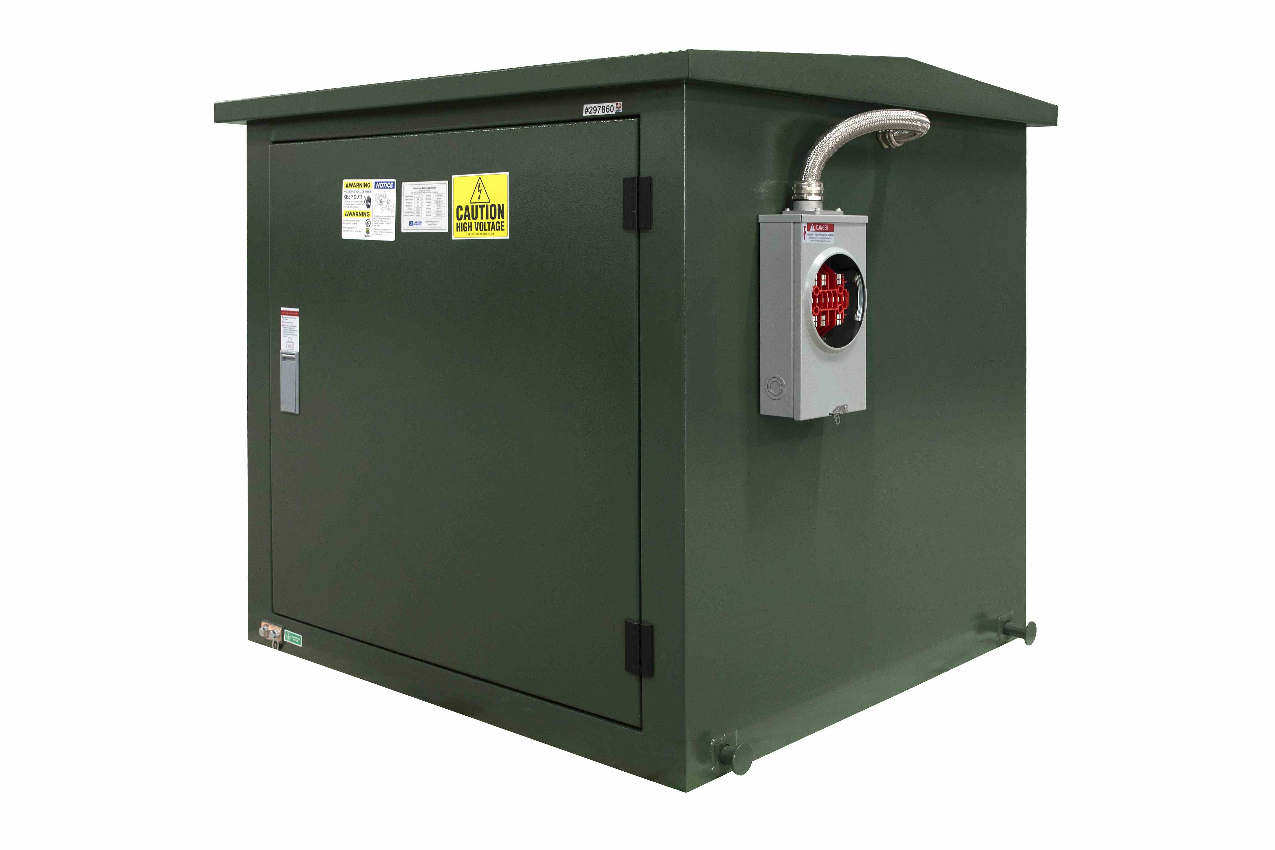 Larson Electronics - 15 kV Primary Electrical Metering Cabinet, CT/PT ...