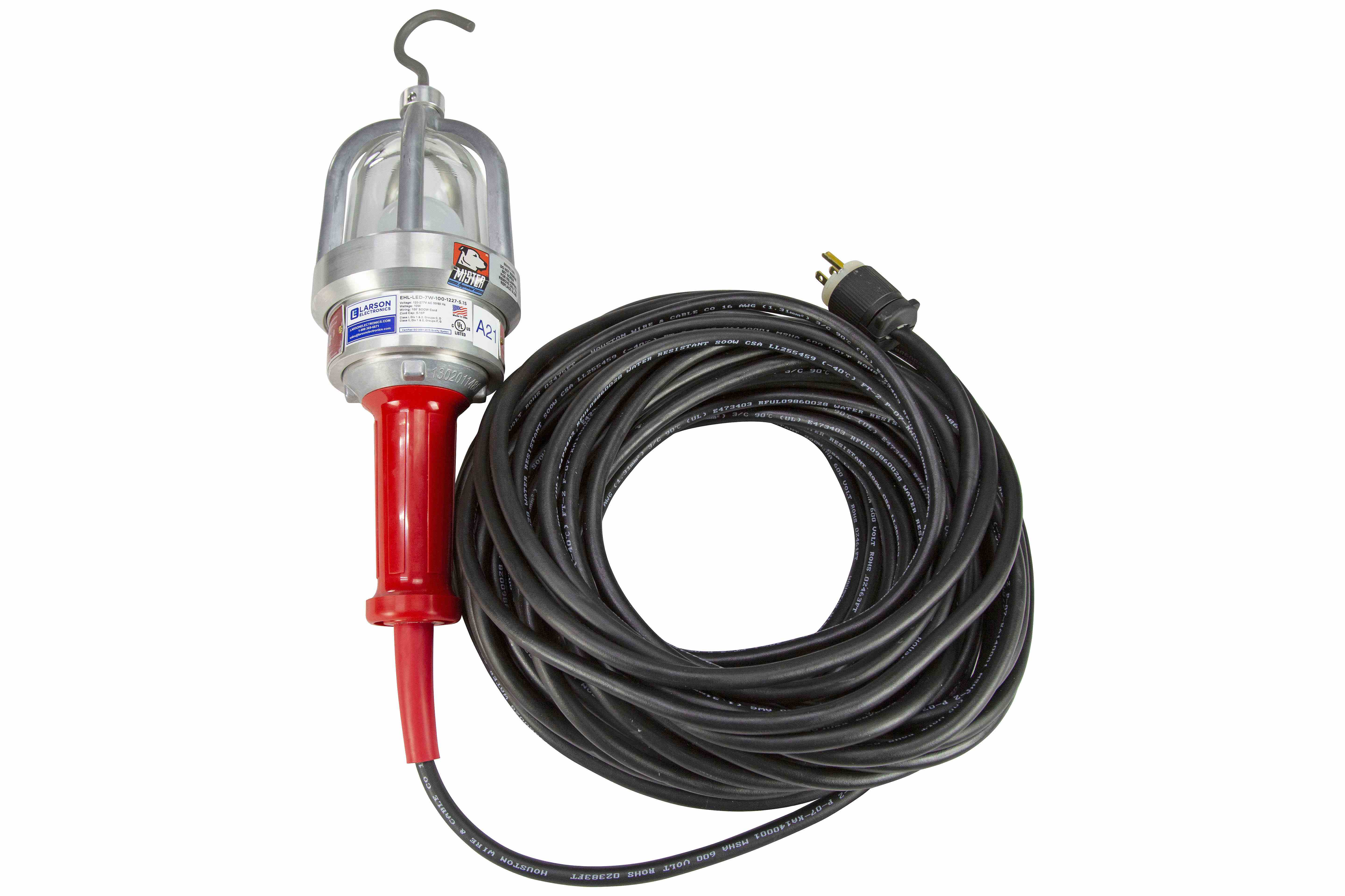 Larson Electronics - Explosion Proof LED Drop Light /Trouble Light - 10 ...